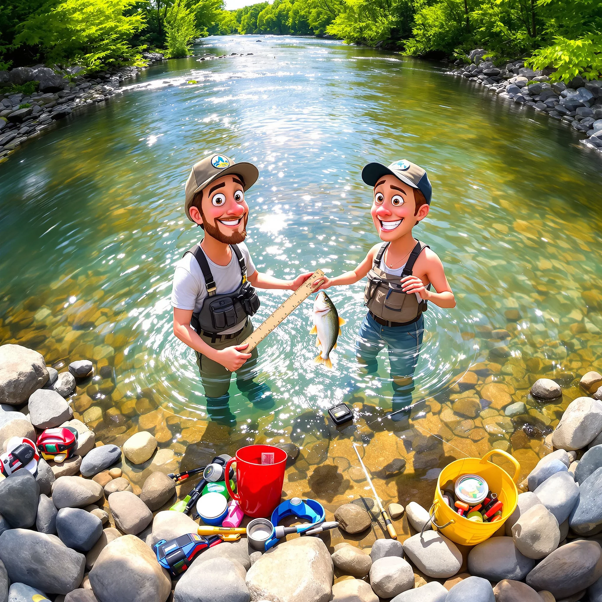 Alles rund um angeln: Schonzeiten und Mindestmaße verstehen – Fische schützen