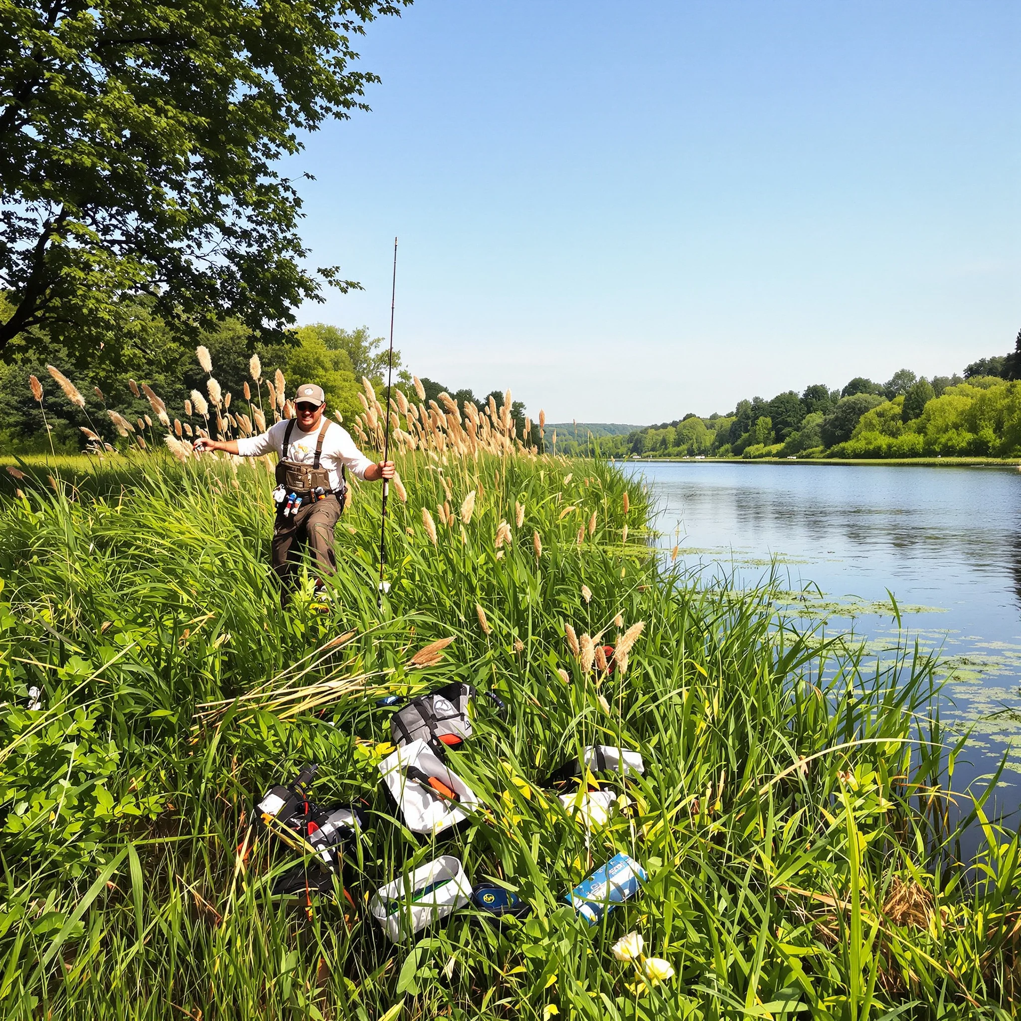 Alles rund um angeln: Ruhezonen respektieren – Warum Ufervegetation wichtig ist
