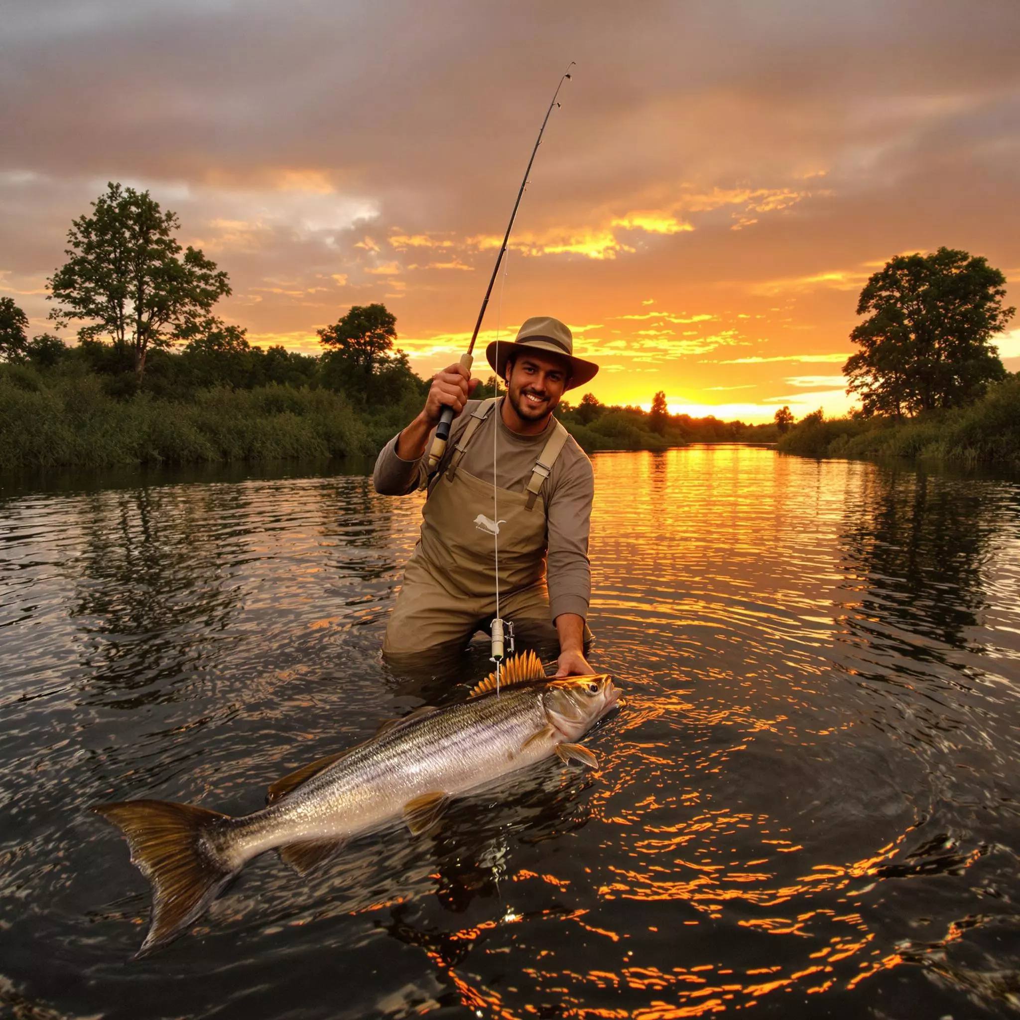 Die besten Köder für Zander im Fluss