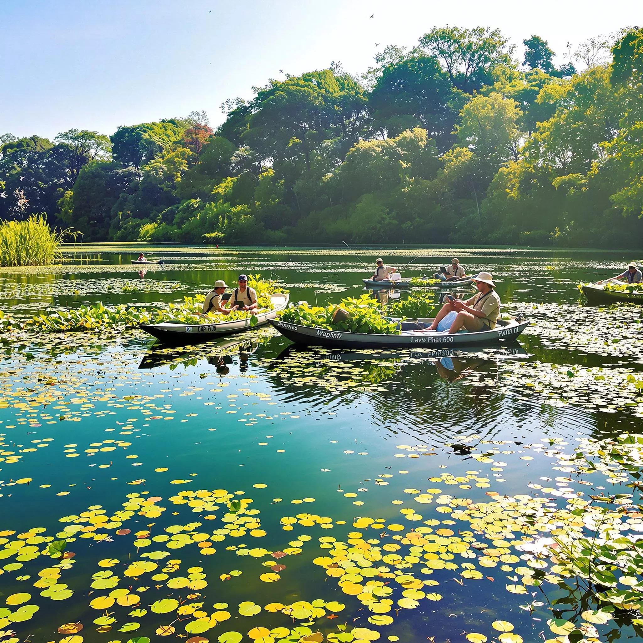 Projekte und Initiativen zur Förderung der Biodiversität in Angelgebieten