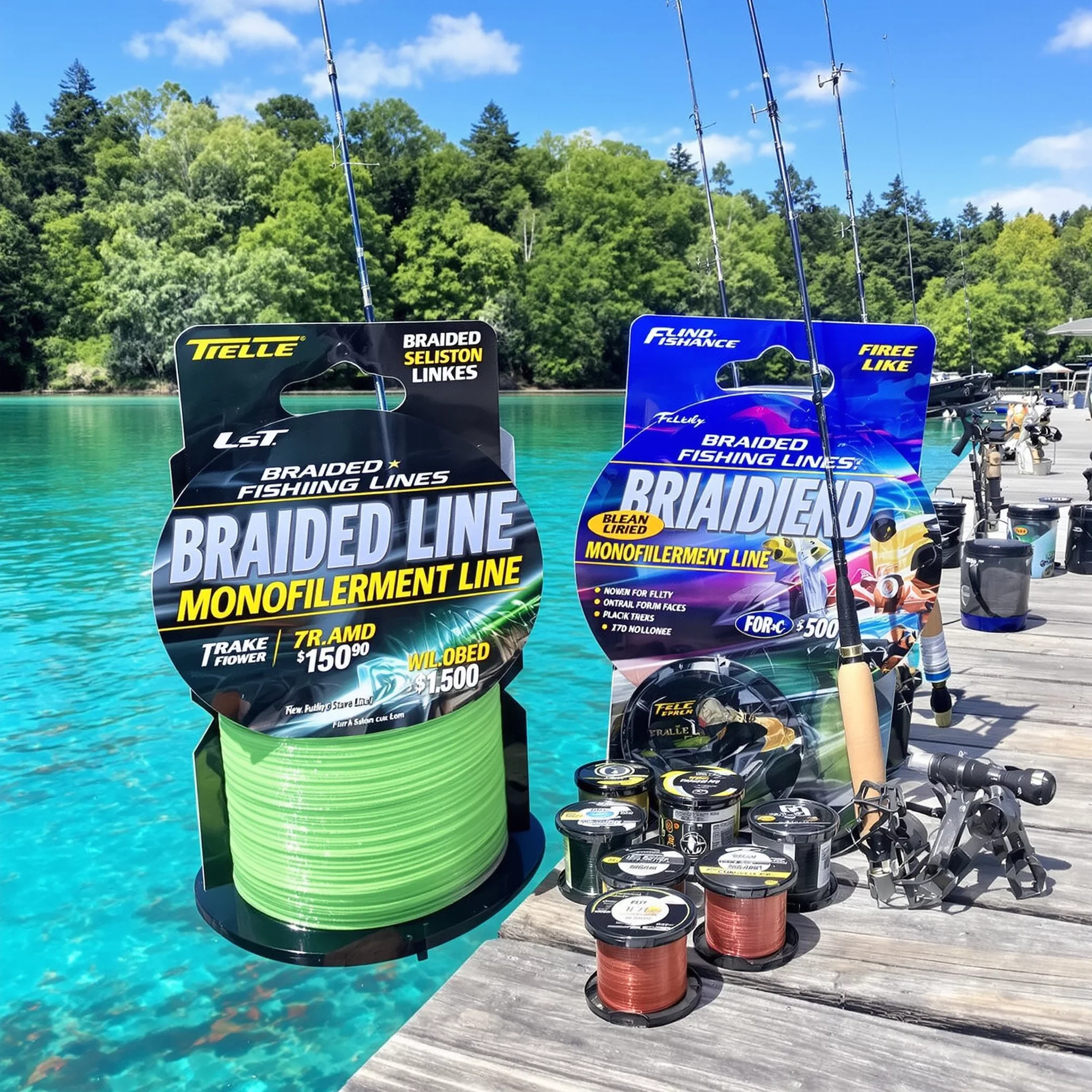 Alles rund um angeln: Geflochtene vs. monofile Schnur &ndash; Der ultimative Vergleich