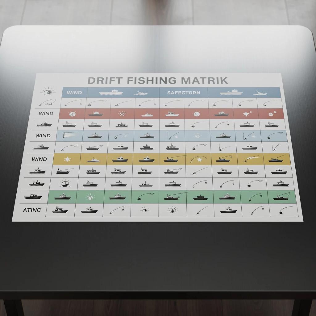 Driftangeln vom Boot: Wind und Strömung optimal nutzen