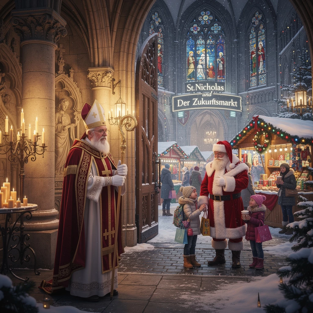 Wer ist eigentlich der Nikolaus und wer der Weihnachtsmann?