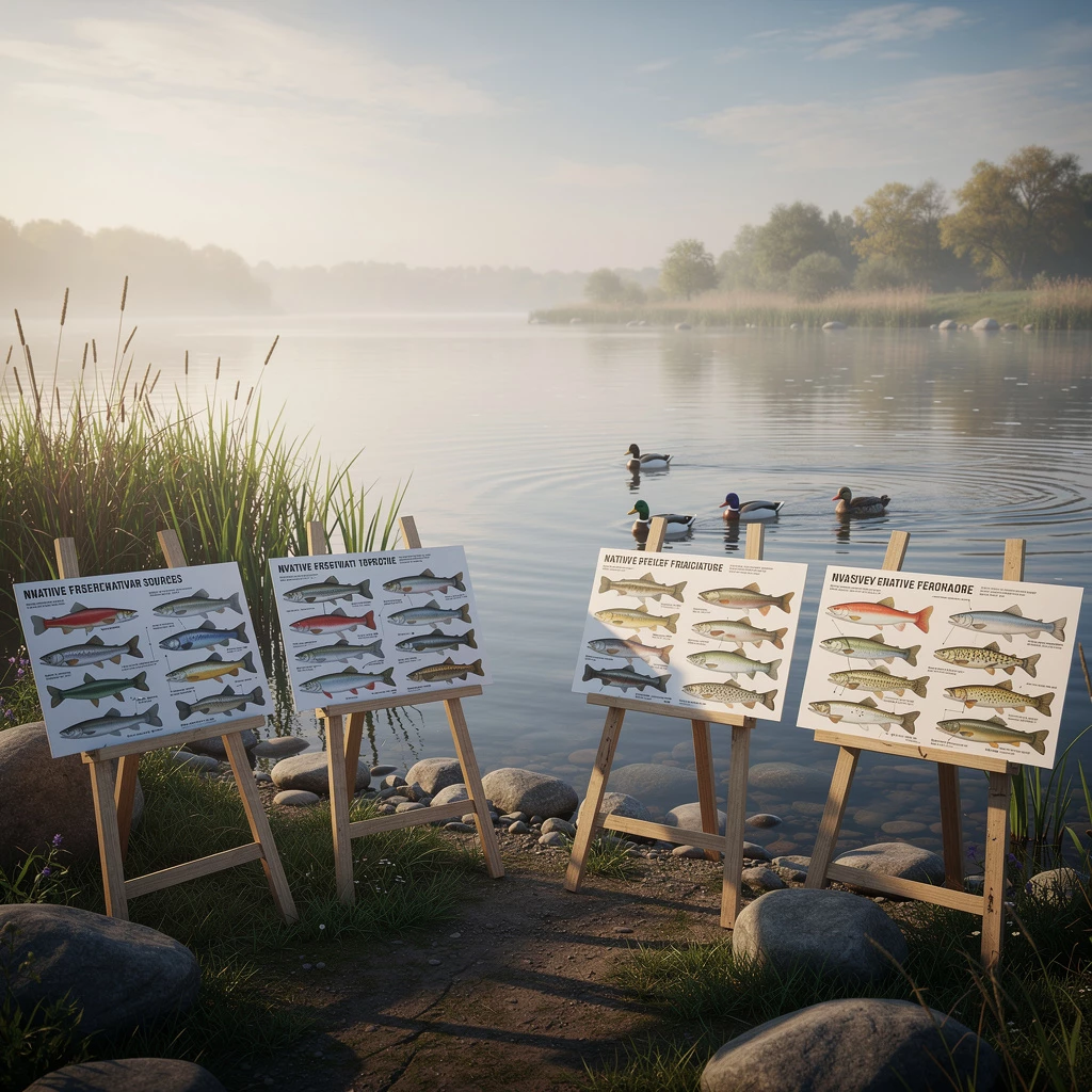 Invasive Arten im Angelgewässer: Gefahr für heimische Fischbestände