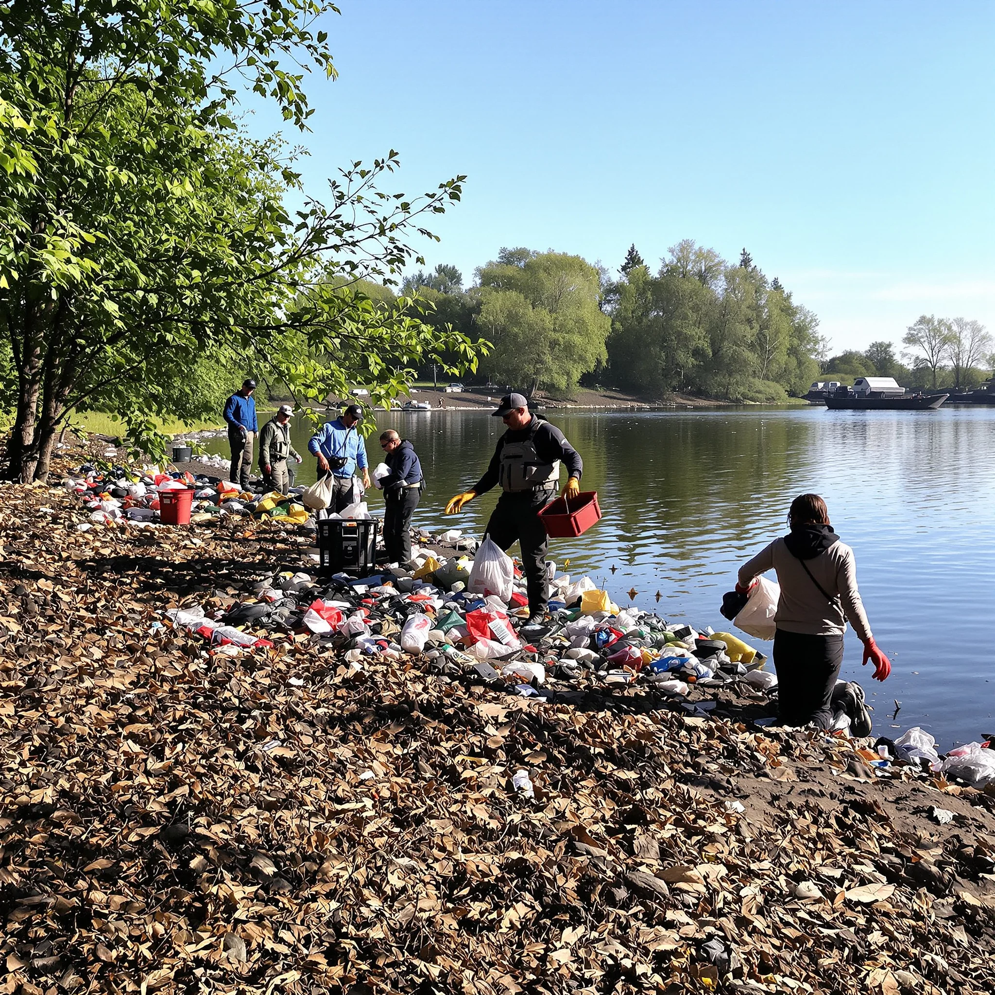 Alles rund um angeln: Gewässerpflege durch Angler – So unterstützt du Vereine und Natur