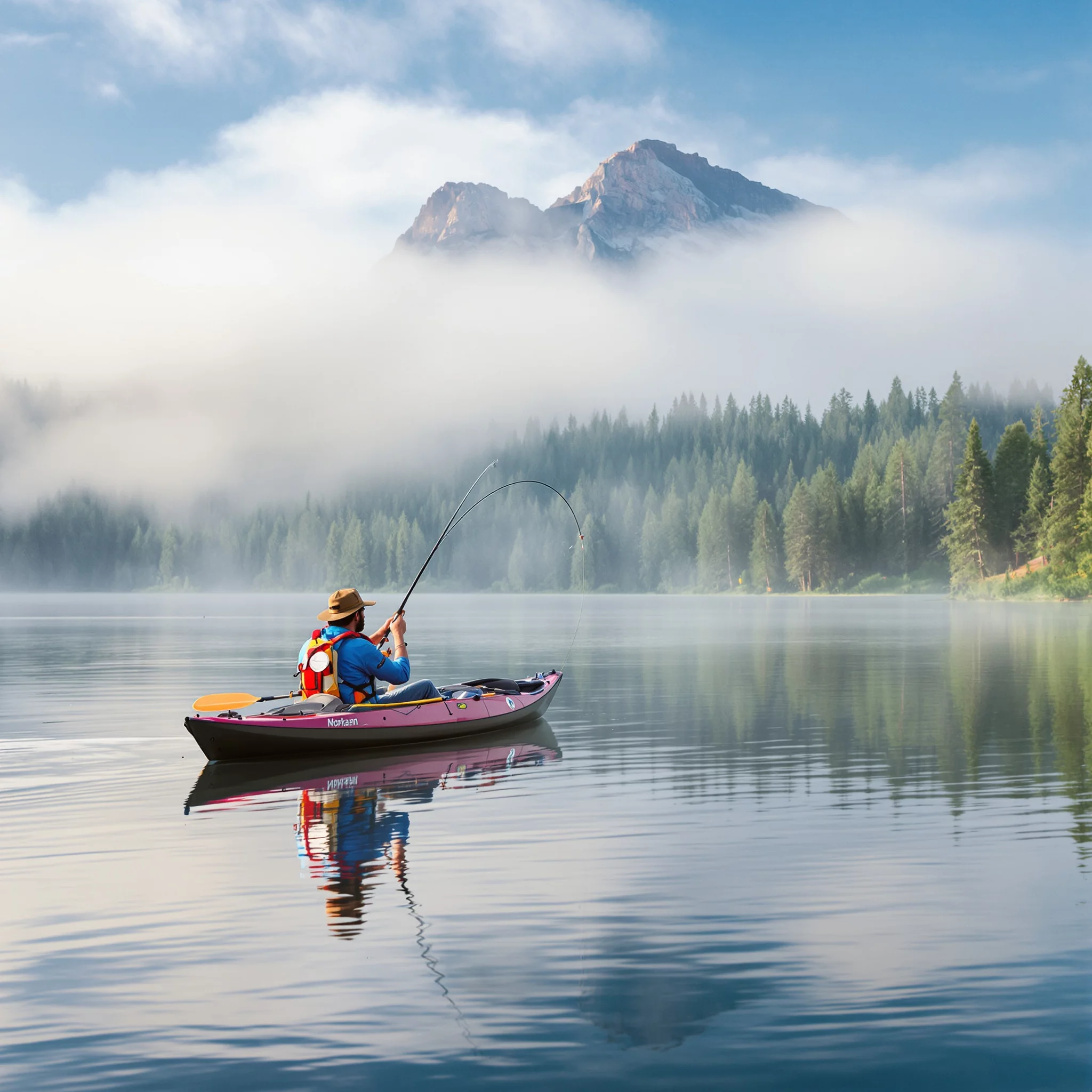 Mit dem Kajak auf Hecht: Abenteuer auf dem Waldsee – Alles rund um angeln, Angelausrüstung & Angelsport