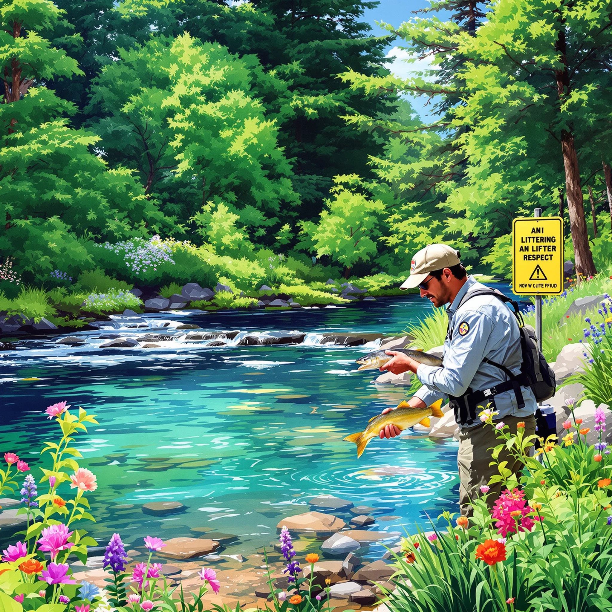 Alles rund um angeln: Schonzeiten und Mindestmaße verstehen – Fische schützen