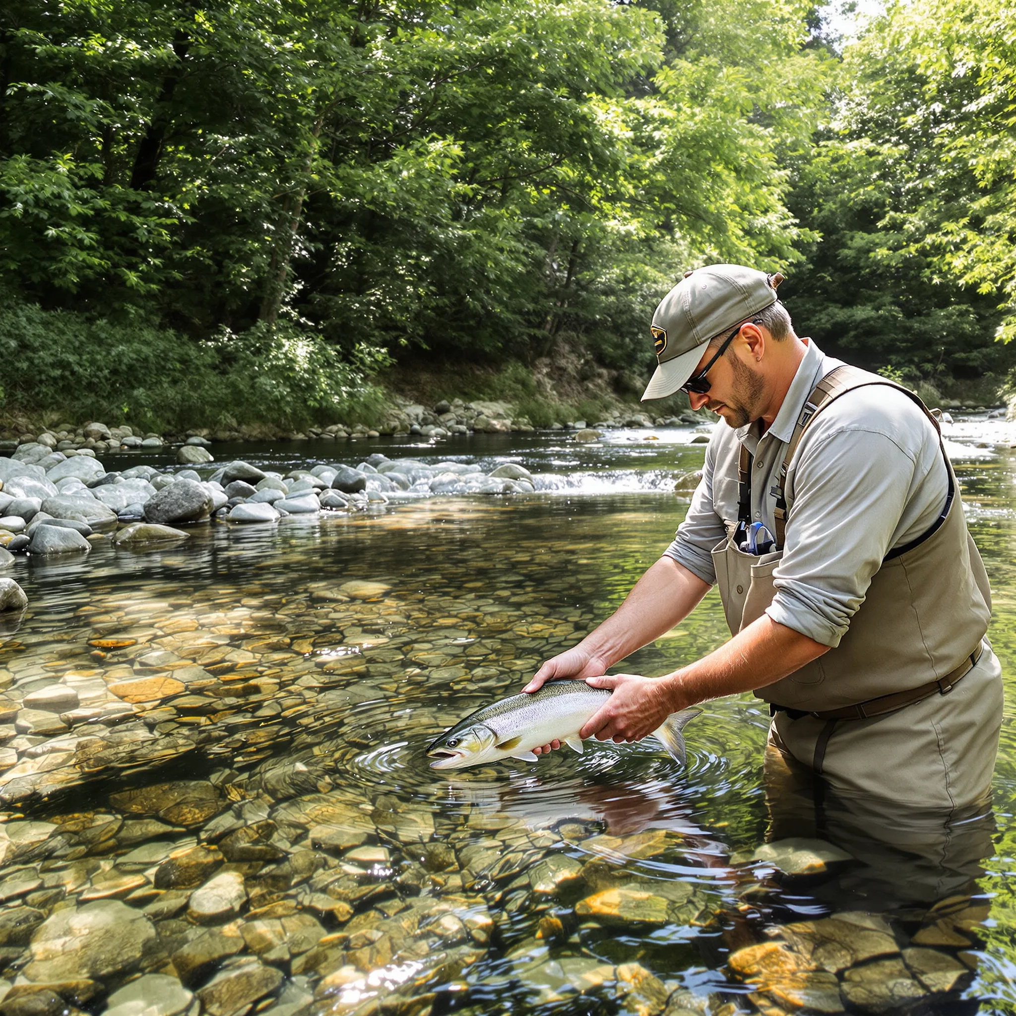 Zwei Tage am Wildbach – Alles rund um angeln: Spontane Erlebnisse beim Forellenfischen