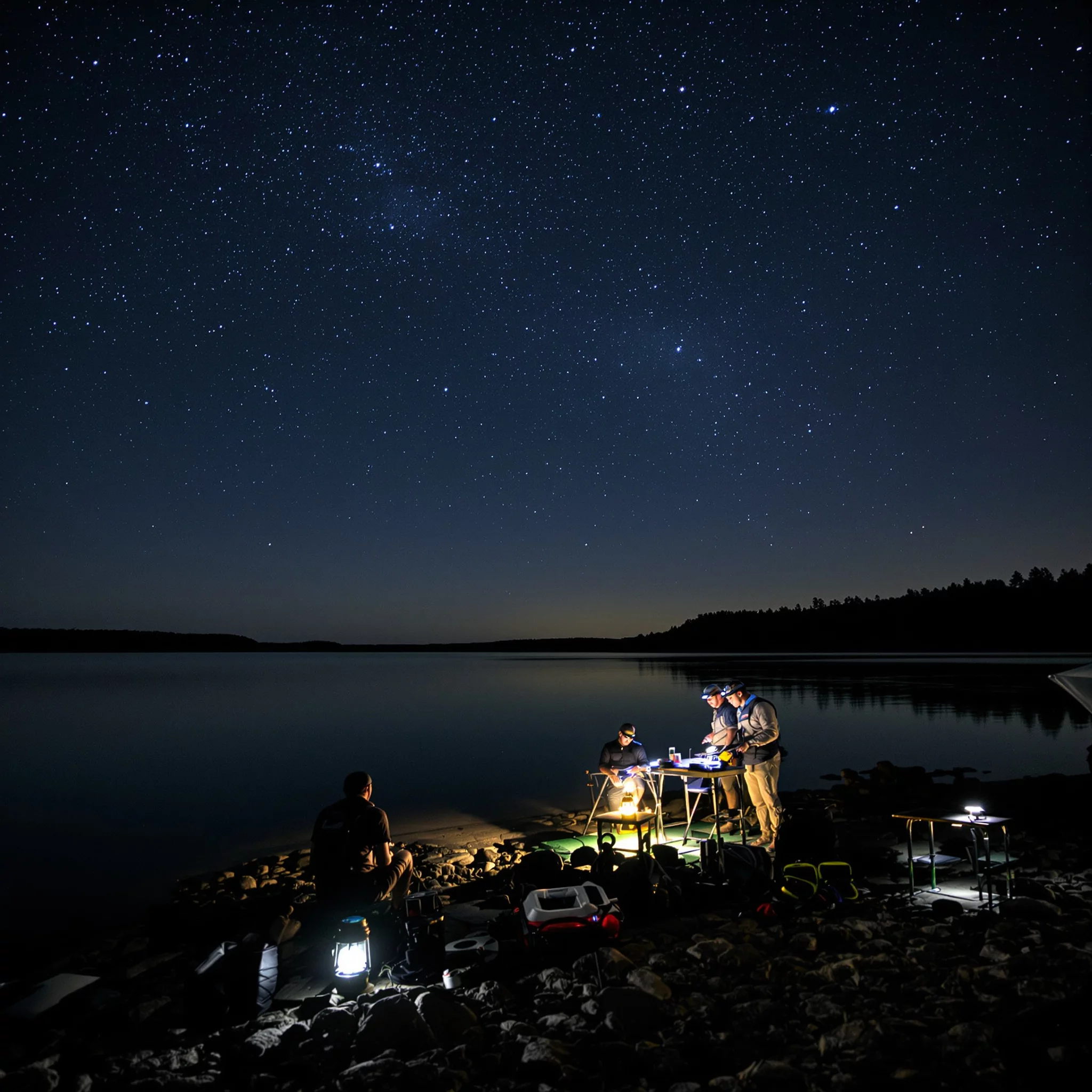Alles rund um angeln: Powerbanks und Stirnlampen fürs Nachtangeln - Top-Produkte im Check