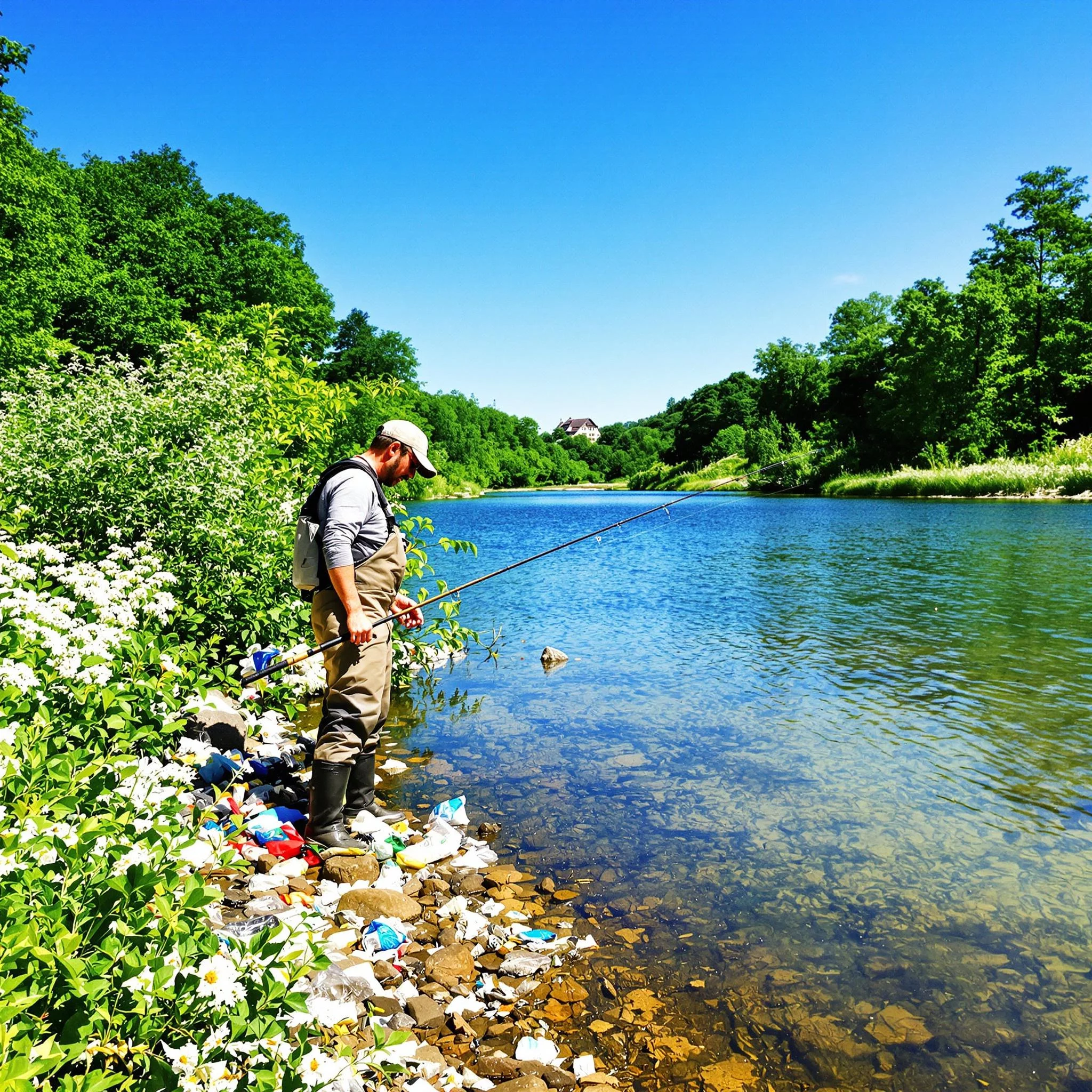Plastik am Ufer: Wie Angler zur Lösung statt zum Problem werden | Alles rund um angeln