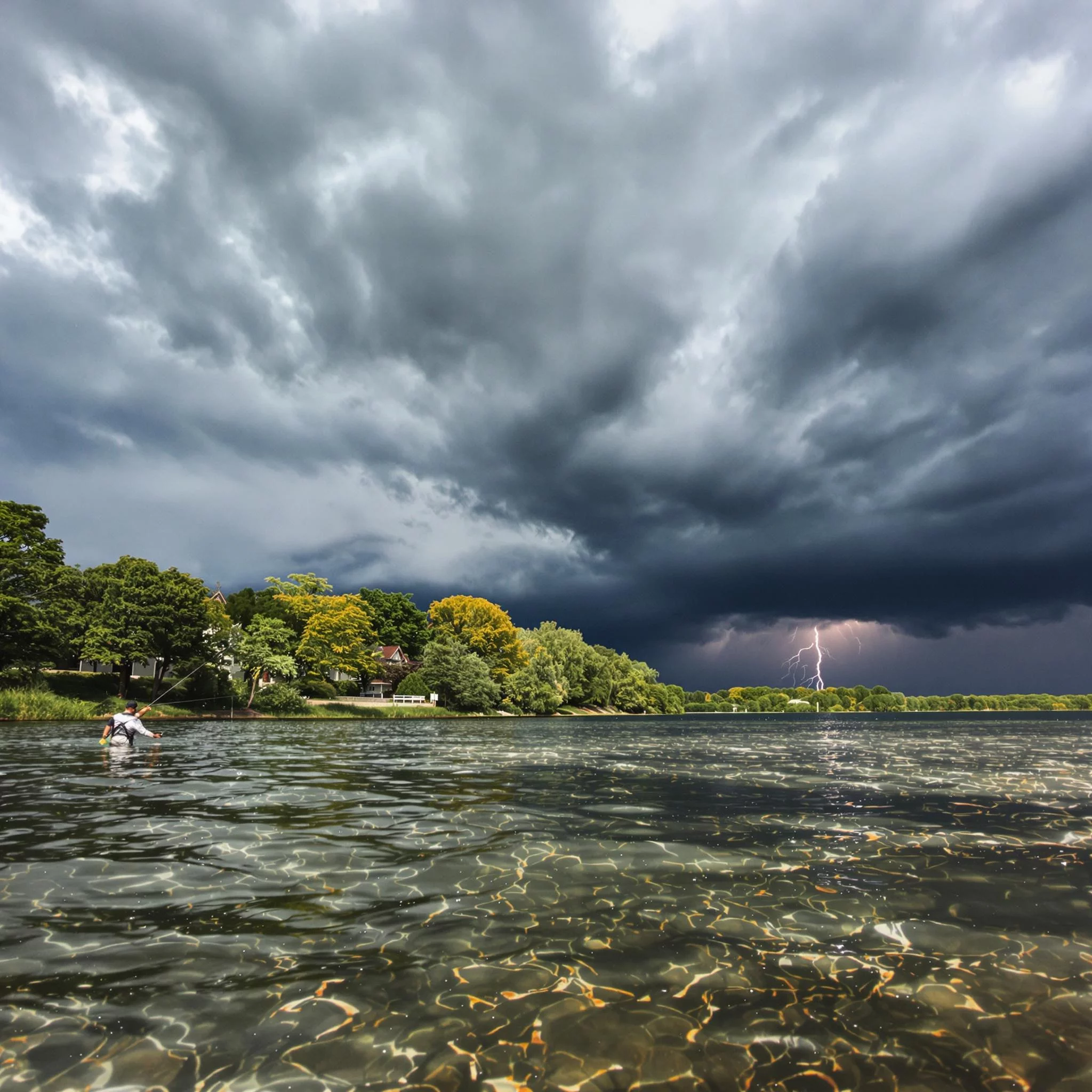 Alles rund um angeln: Wetterumschwung beim Angeln – So reagierst du richtig