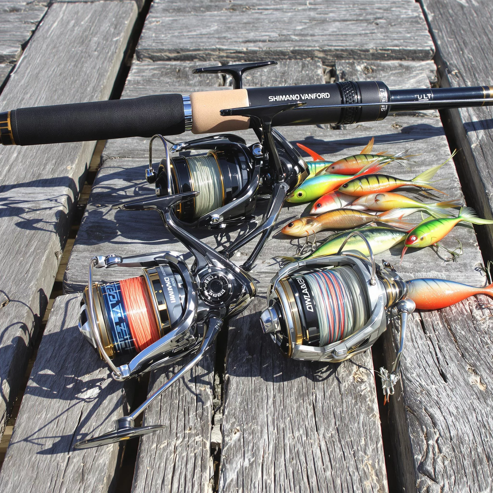 Alles rund um angeln: Die perfekte Rolle – Shimano Vanford, Daiwa Fuego LT und ihre Einsatzgebiete