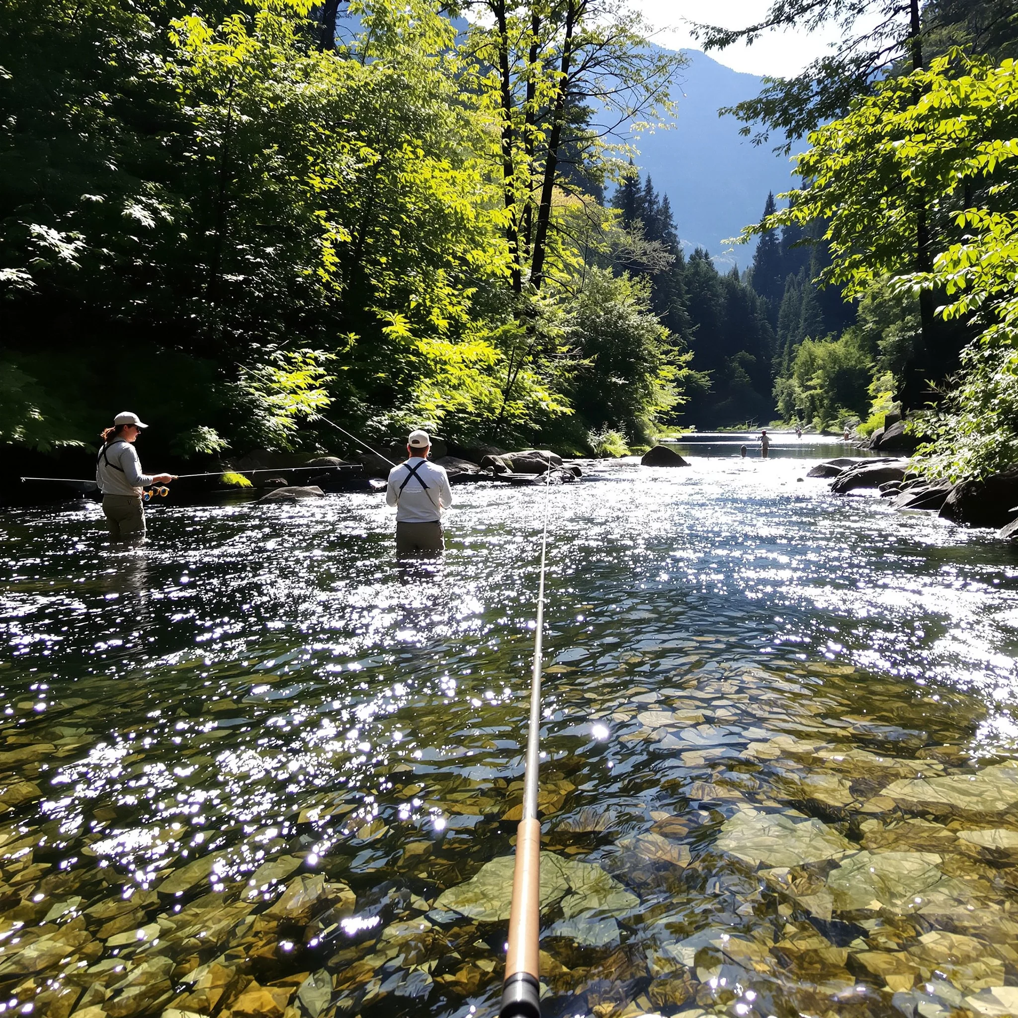 Zwei Tage am Wildbach – Alles rund um angeln: Spontane Erlebnisse beim Forellenfischen