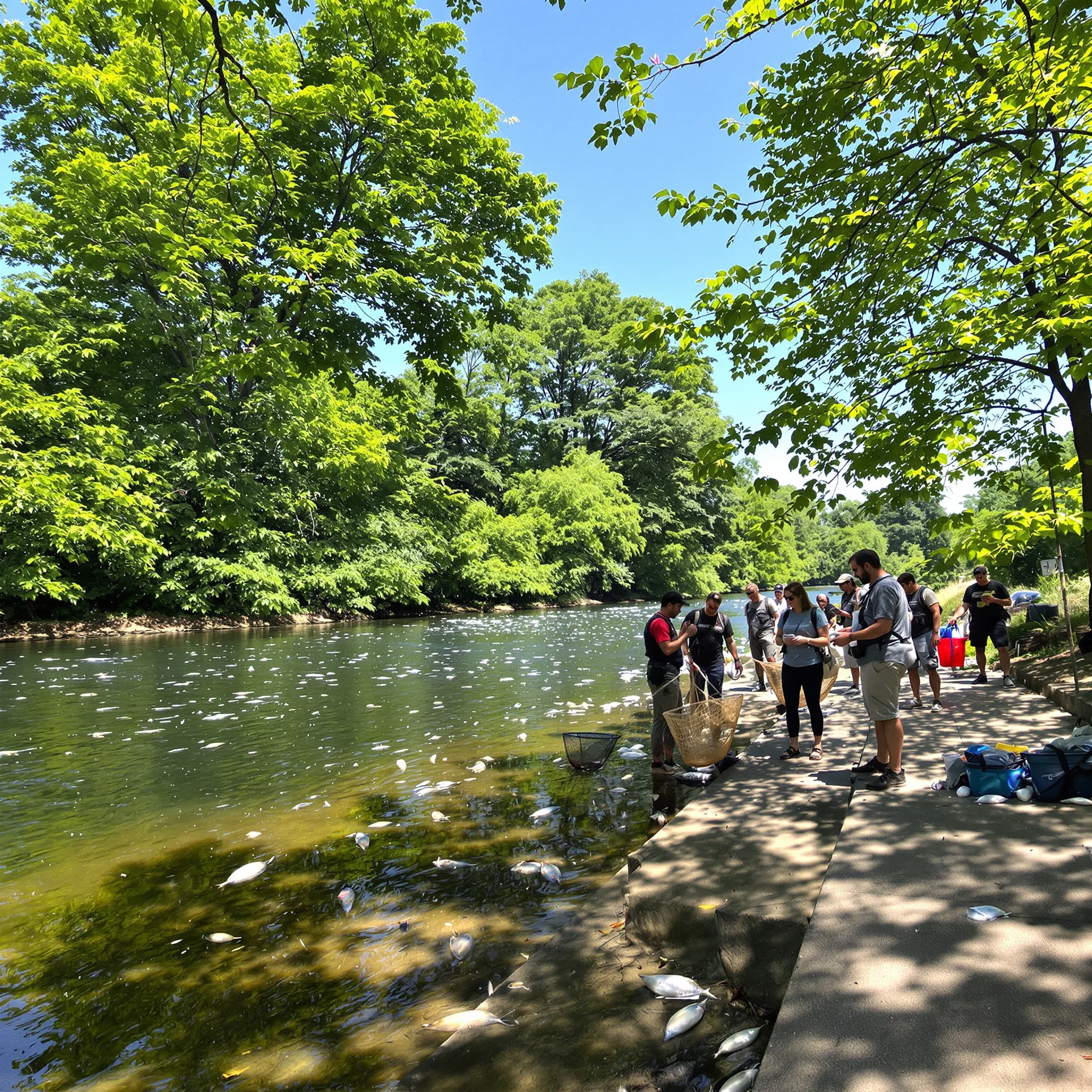 Alles rund um angeln: Gew&auml;sserpflege durch Angler &ndash; Wie du aktiv helfen kannst