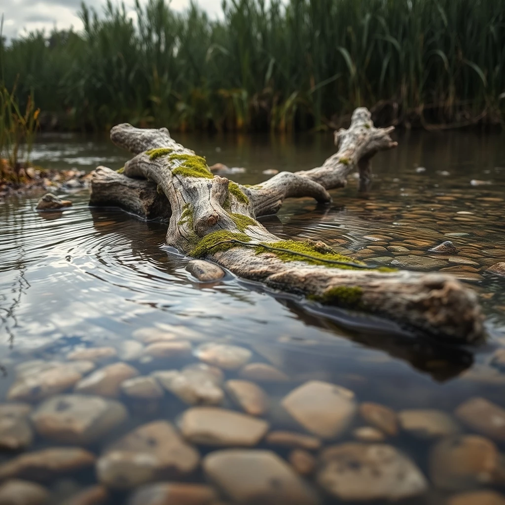 Totholz im Wasser