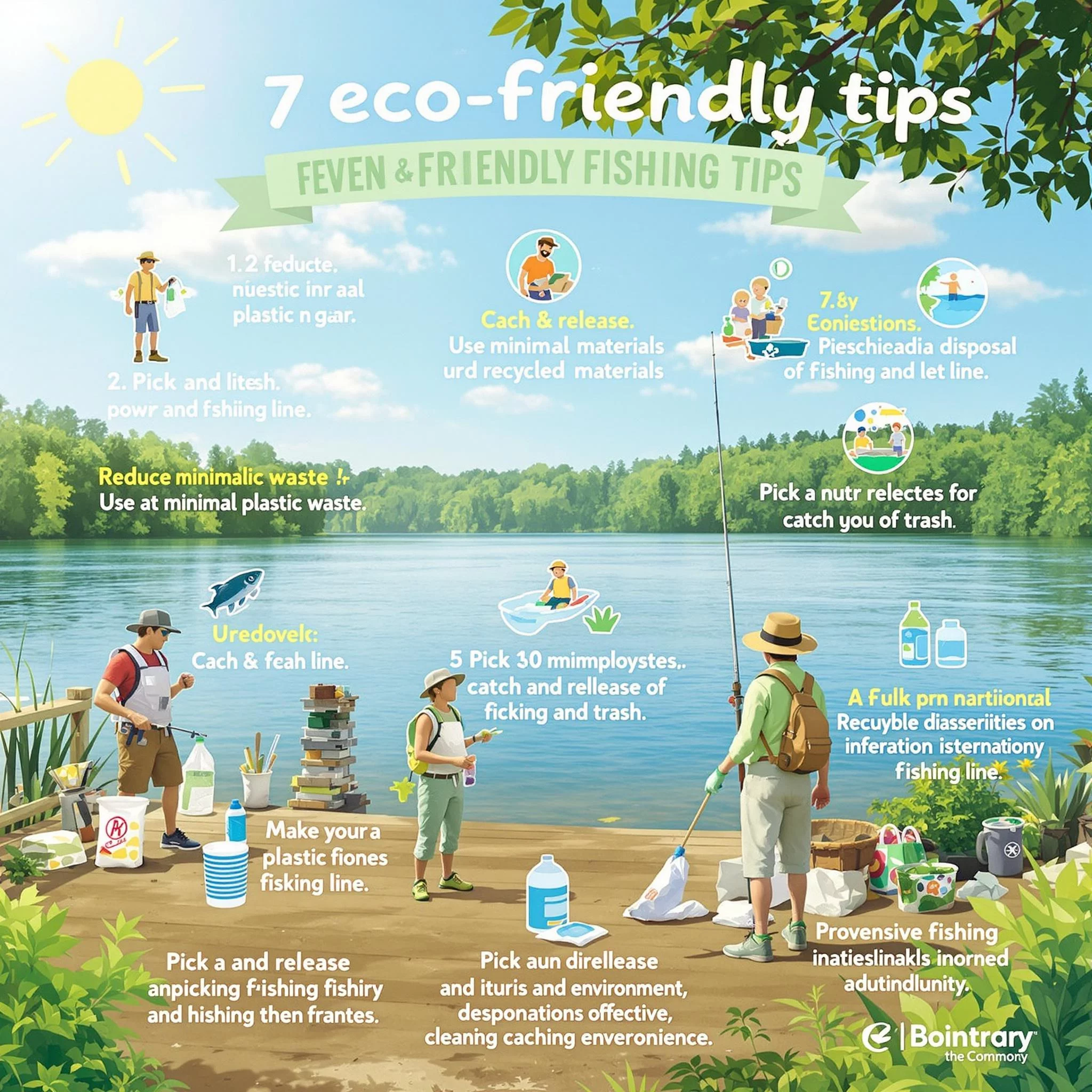 Alles rund um angeln: Nachhaltig Angeln – 7 einfache Tipps für mehr Umweltschutz am Wasser