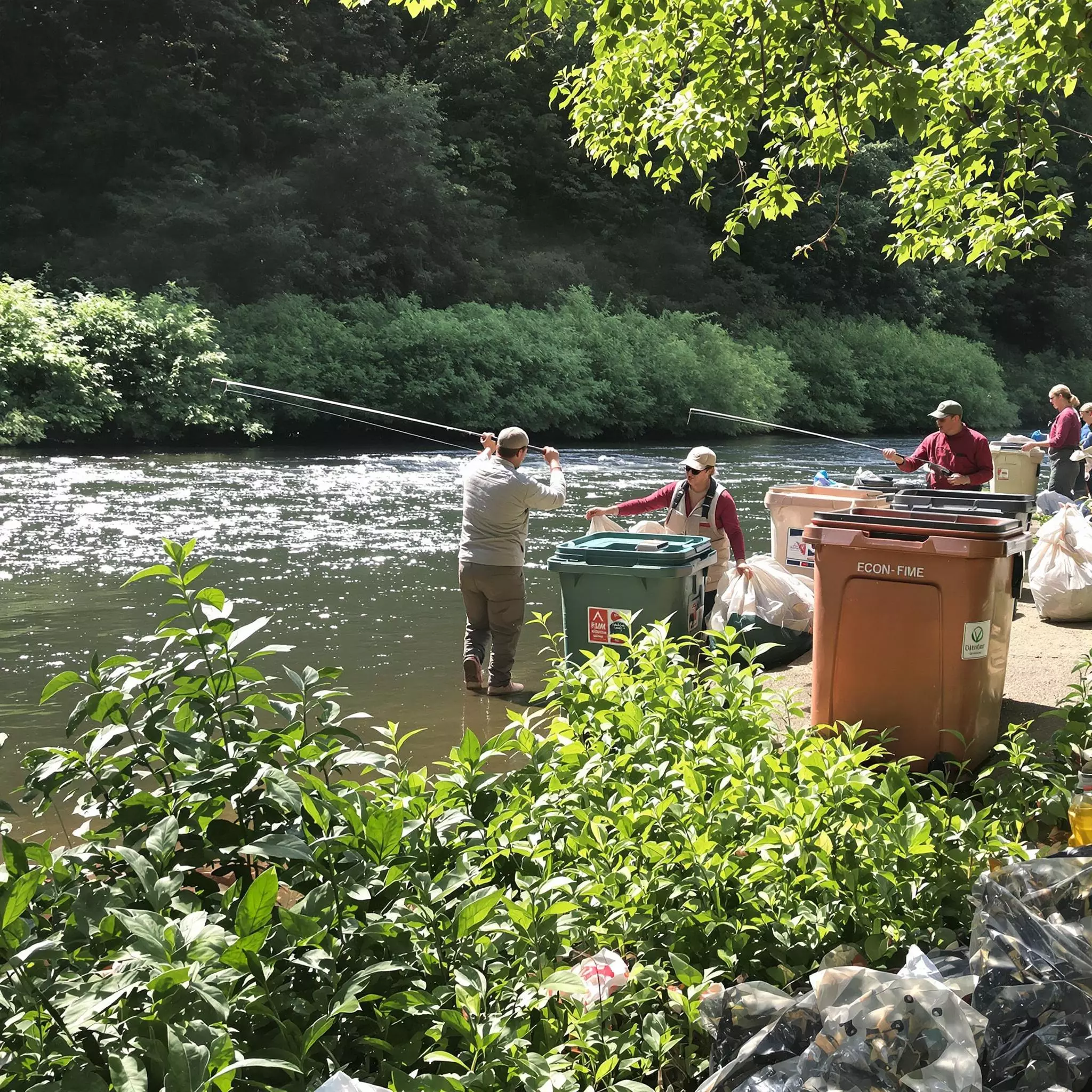 Projekte und Initiativen zur Förderung der Biodiversität in Angelgebieten