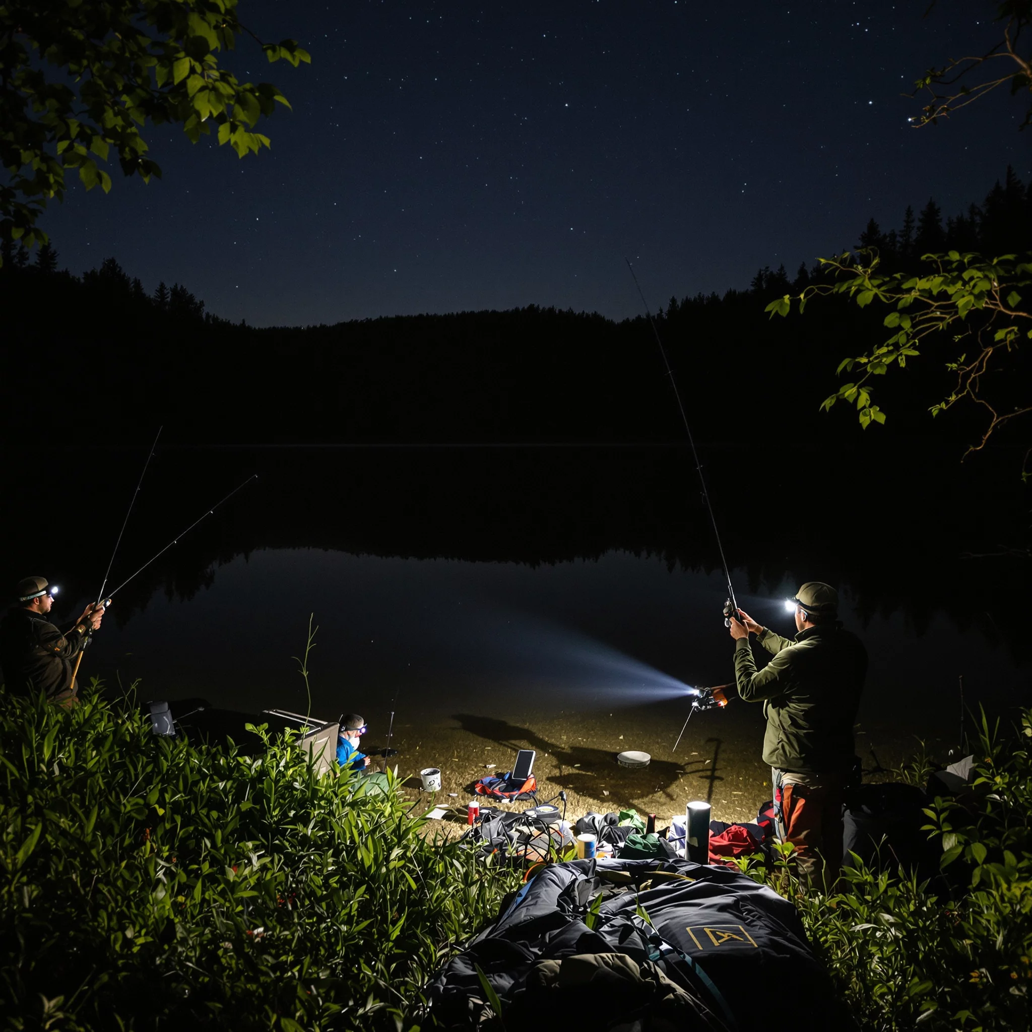 Alles rund um angeln: Powerbanks und Stirnlampen fürs Nachtangeln - Top-Produkte im Check