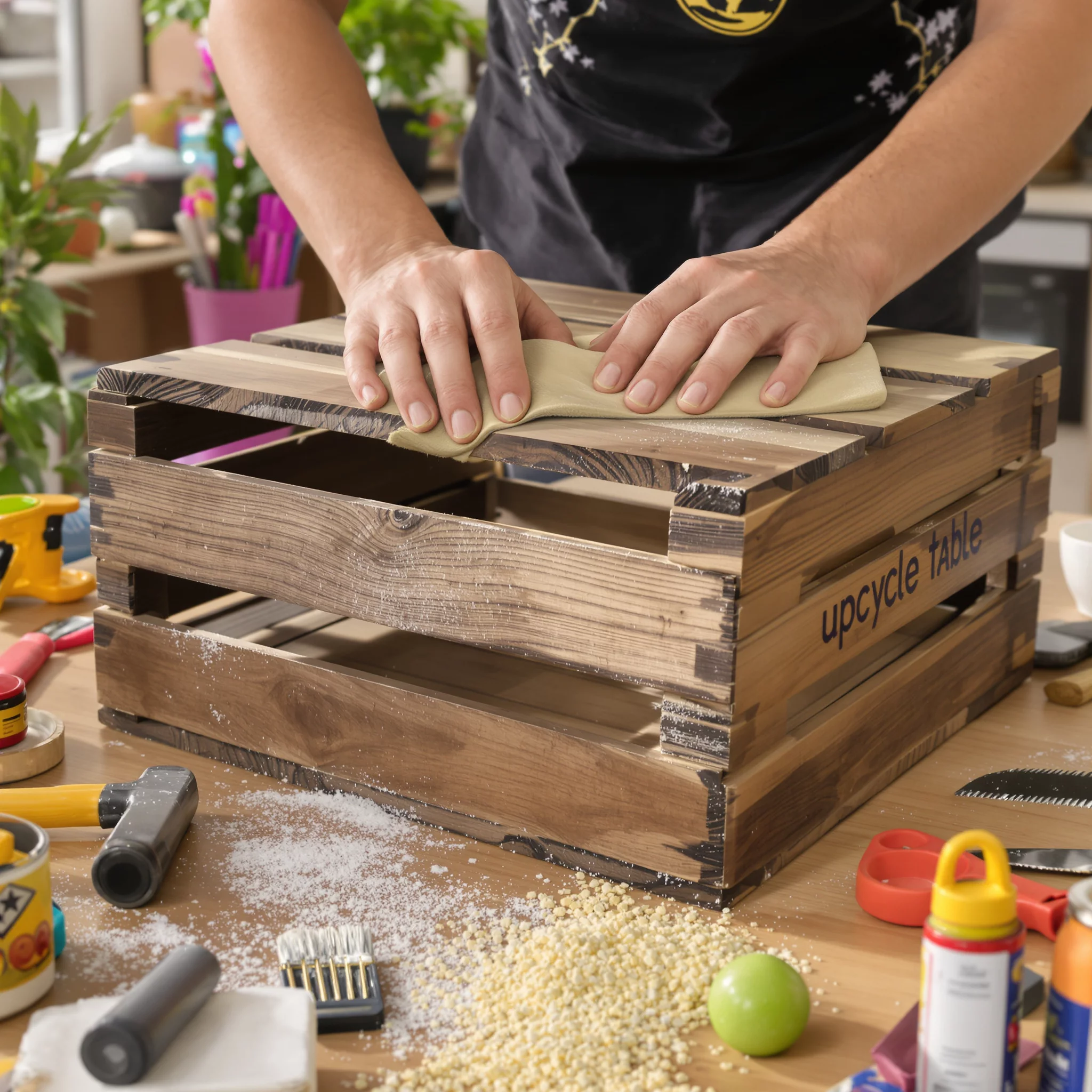Wert aus Schrott – Möbel mit Charakter: Do it yourself Magie fürs Zuhause