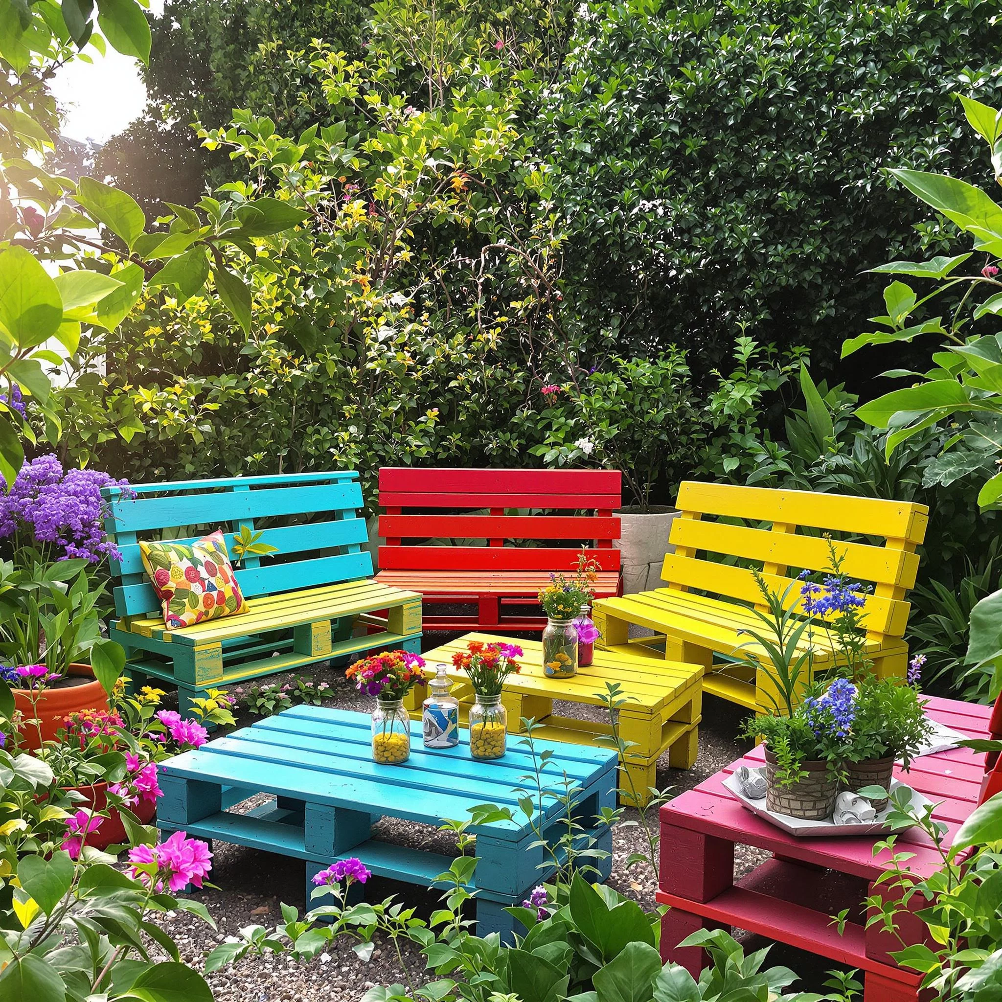 Do it yourself: Selbstgemachte Gartenmöbel und Dekorationen – DAS DIY Magazin