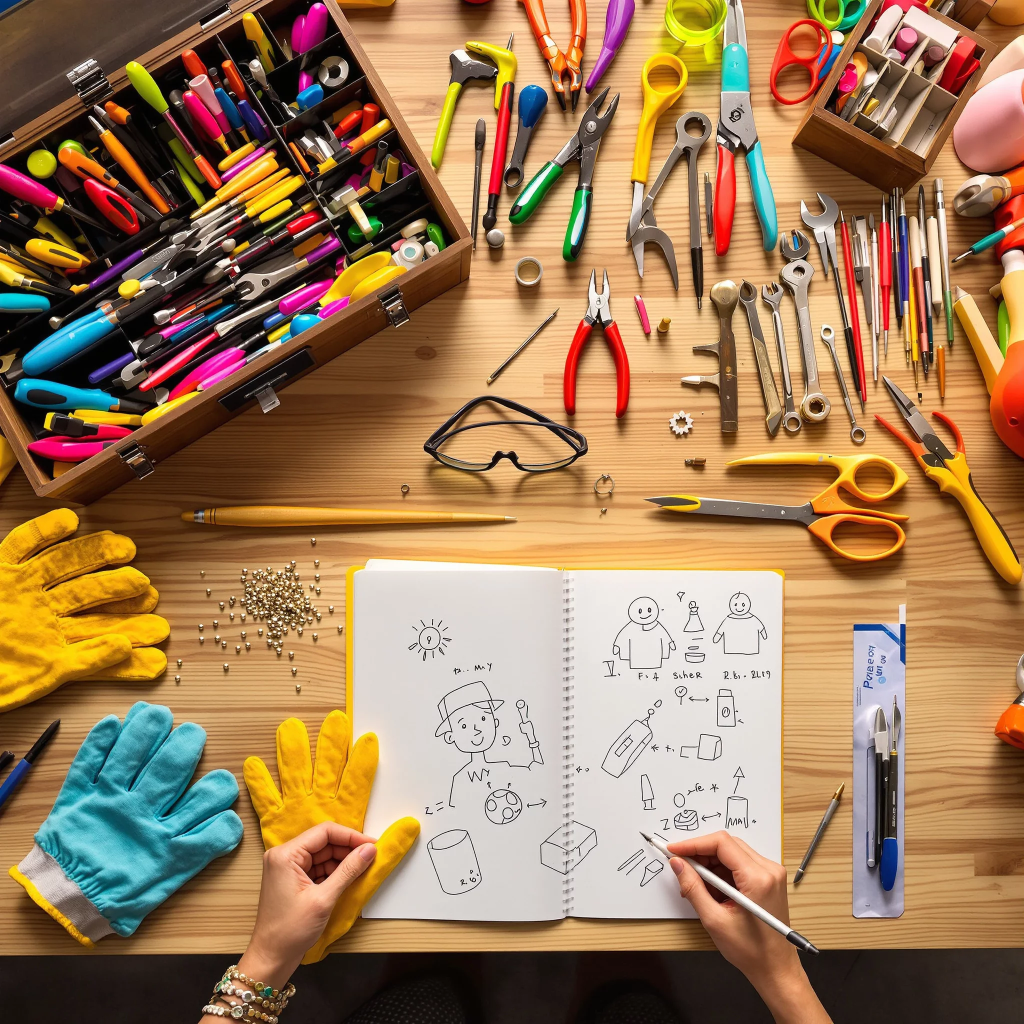 Ideenreich – Bastelprojekte mit Herz und Fantasie | DAS DIY Magazin