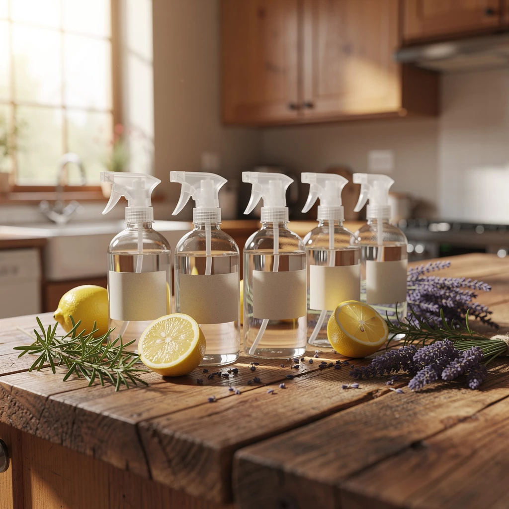 DIY-Putzmittel: Essig, Soda & Zitrone als natürliche Reiniger im Alltag