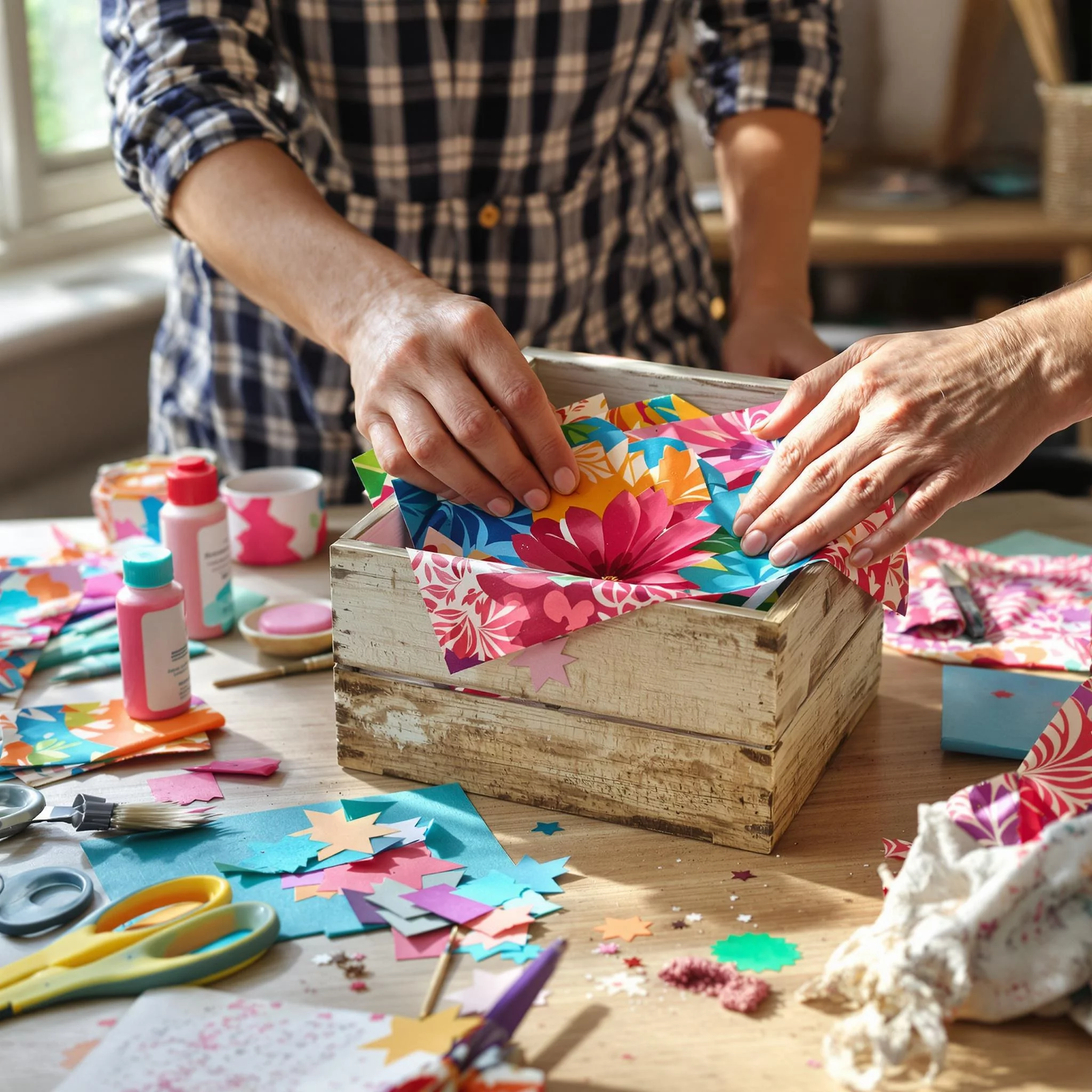 Ideen aus Papier, Holz und Stoff: Basteln leicht gemacht – DAS DIY Magazin