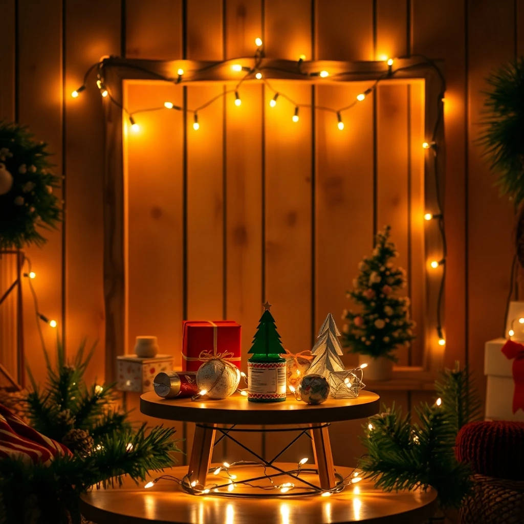 Do it yourself: Weihnachtsreste kreativ verwerten – DIY mit Lichterketten,
