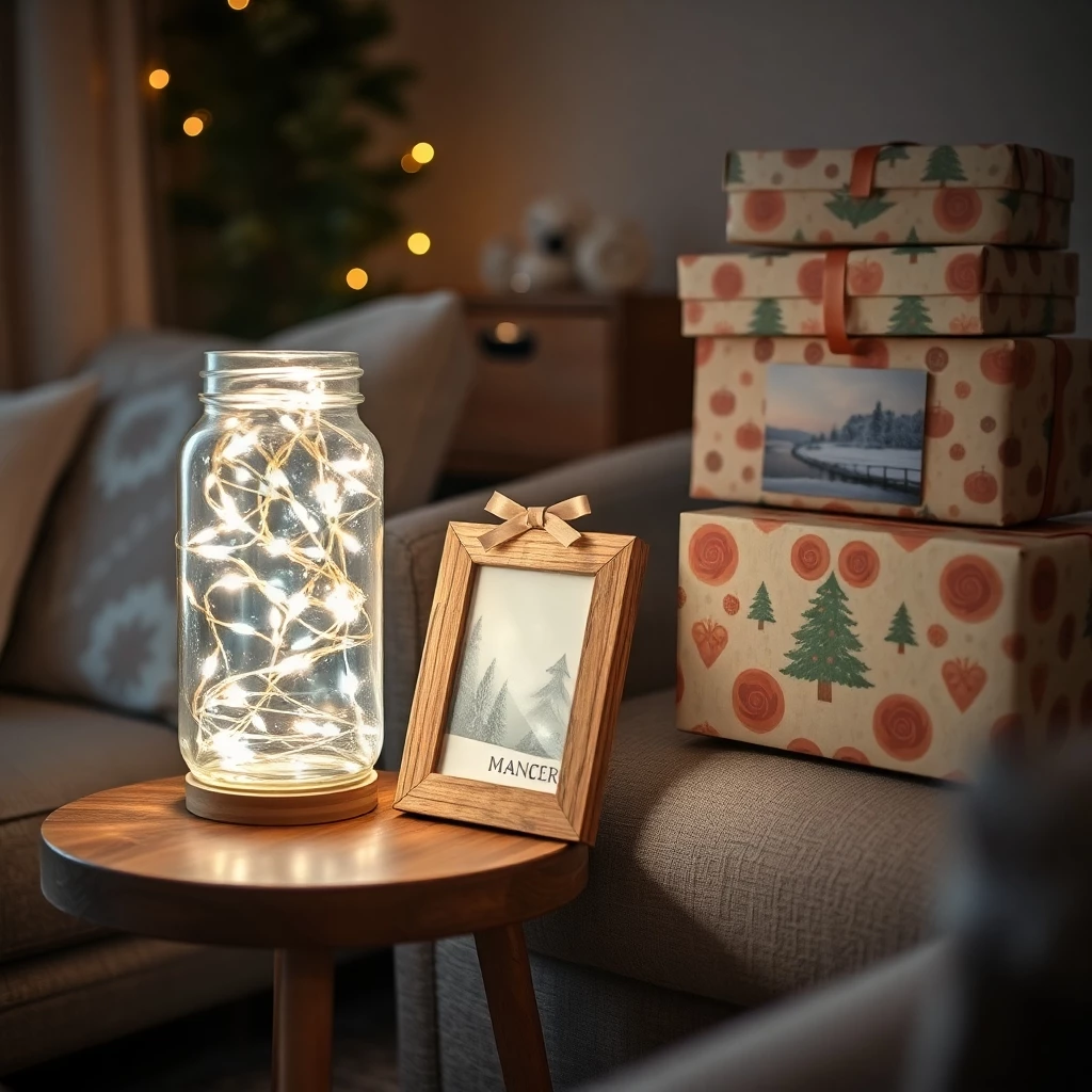 Do it yourself: Weihnachtsreste kreativ verwerten – DIY mit Lichterketten,