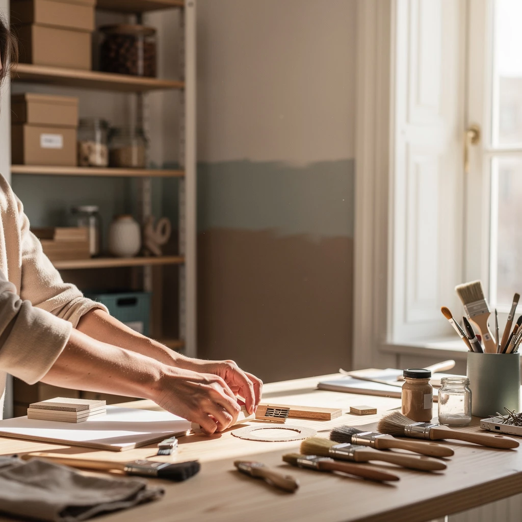 Frischer Start – DIY mit Regal-Upgrades, Wandakzenten & Türleisten