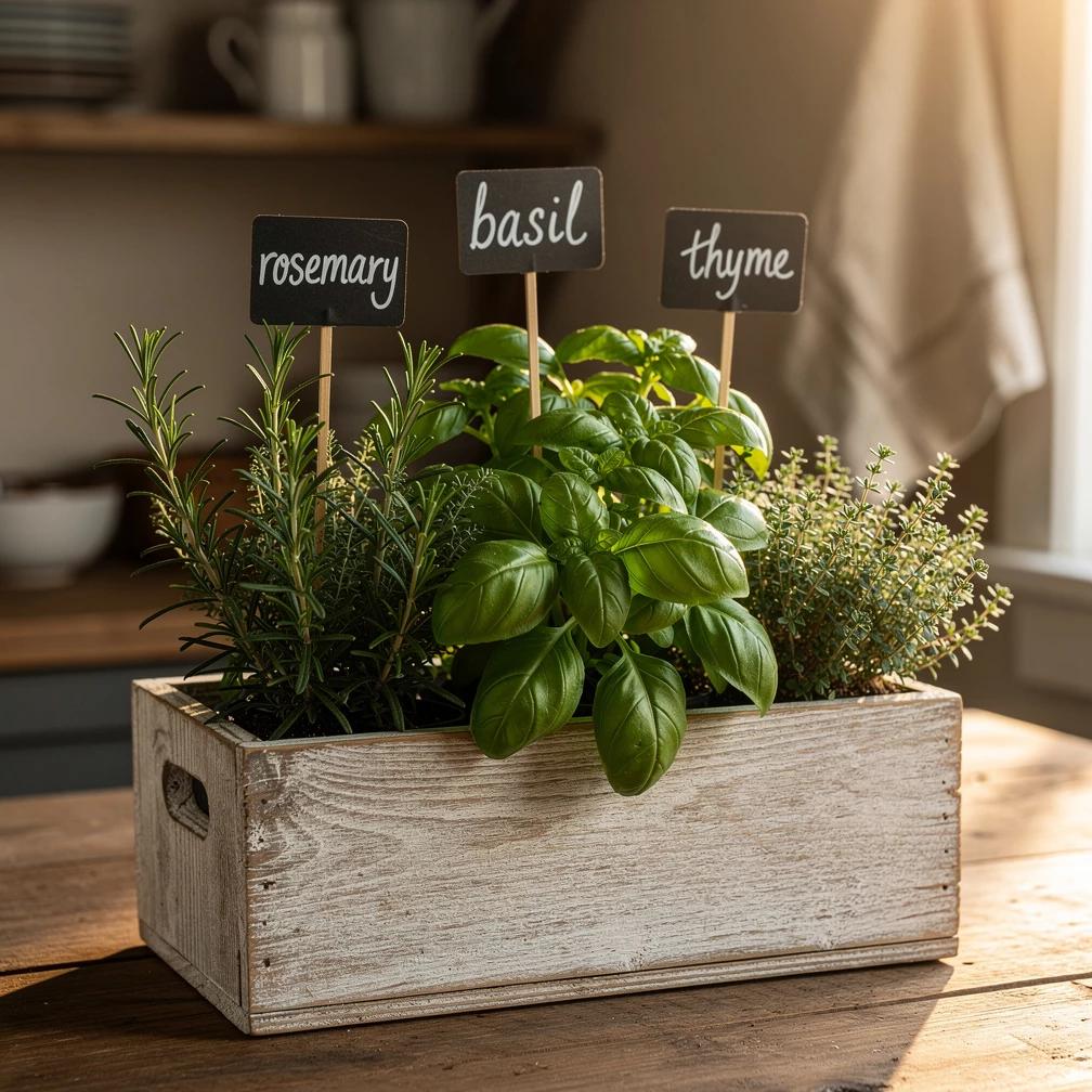 Kräuterbeet Inspiration: 13 DIY Ideen für Garten, Balkon & Wohnung