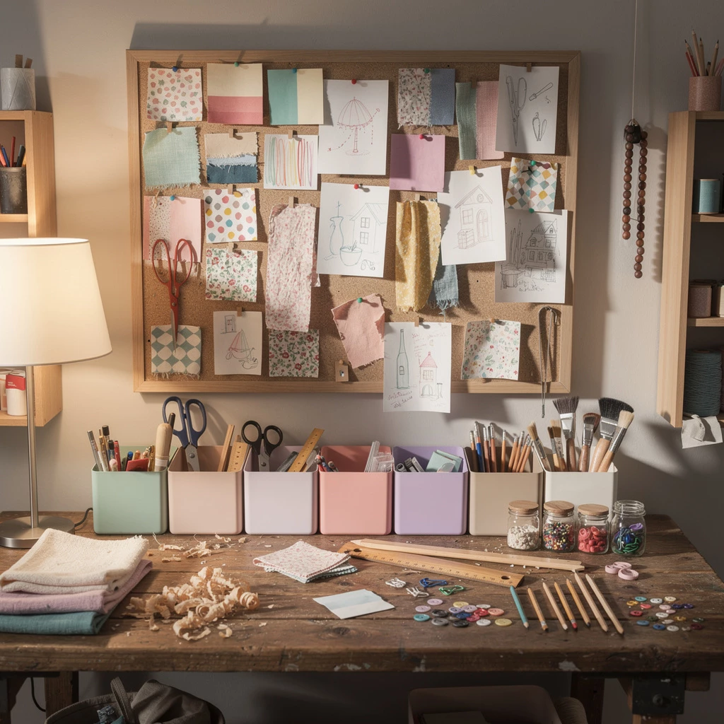 Winter-Werkstatt – DIY mit Werkzeugstation, Schraubenbox & Messlehren für kreatives Do it yourself