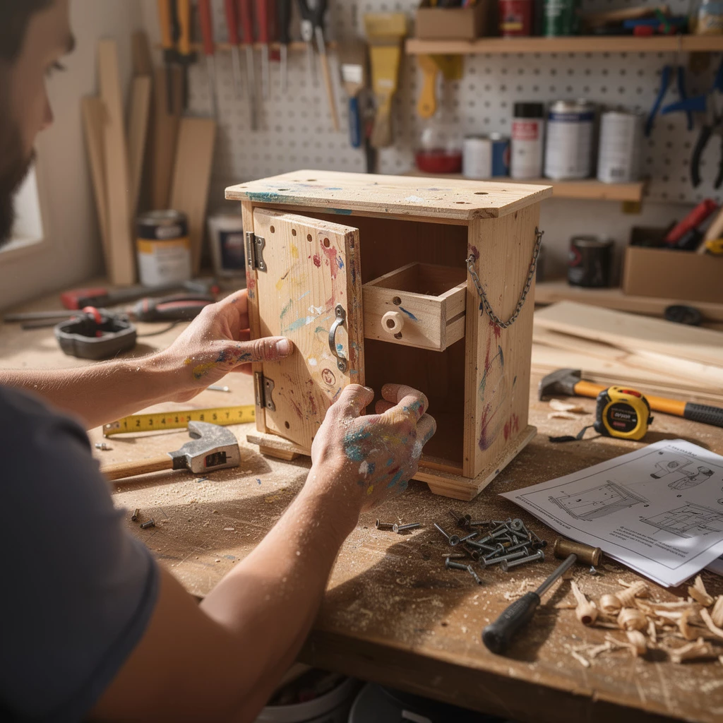 DIY-Helfer – Bohrschablone, Tiefenanschlag & Schraubzwinge selbst gebaut