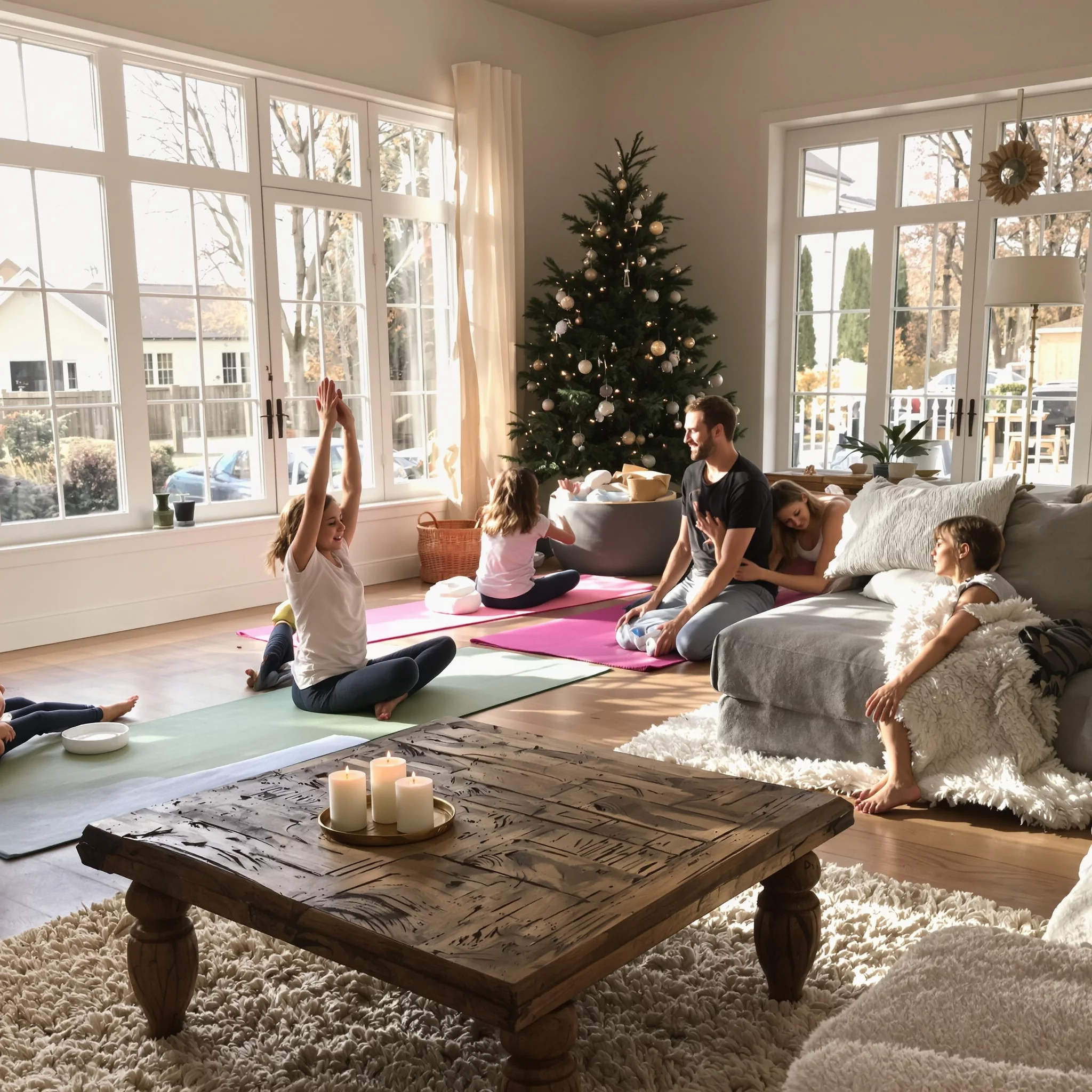 Wellbeing at Home: Familienwellness für kalte Tage – Home-Spa, Kinder-Yoga, Fußbäder & mehr