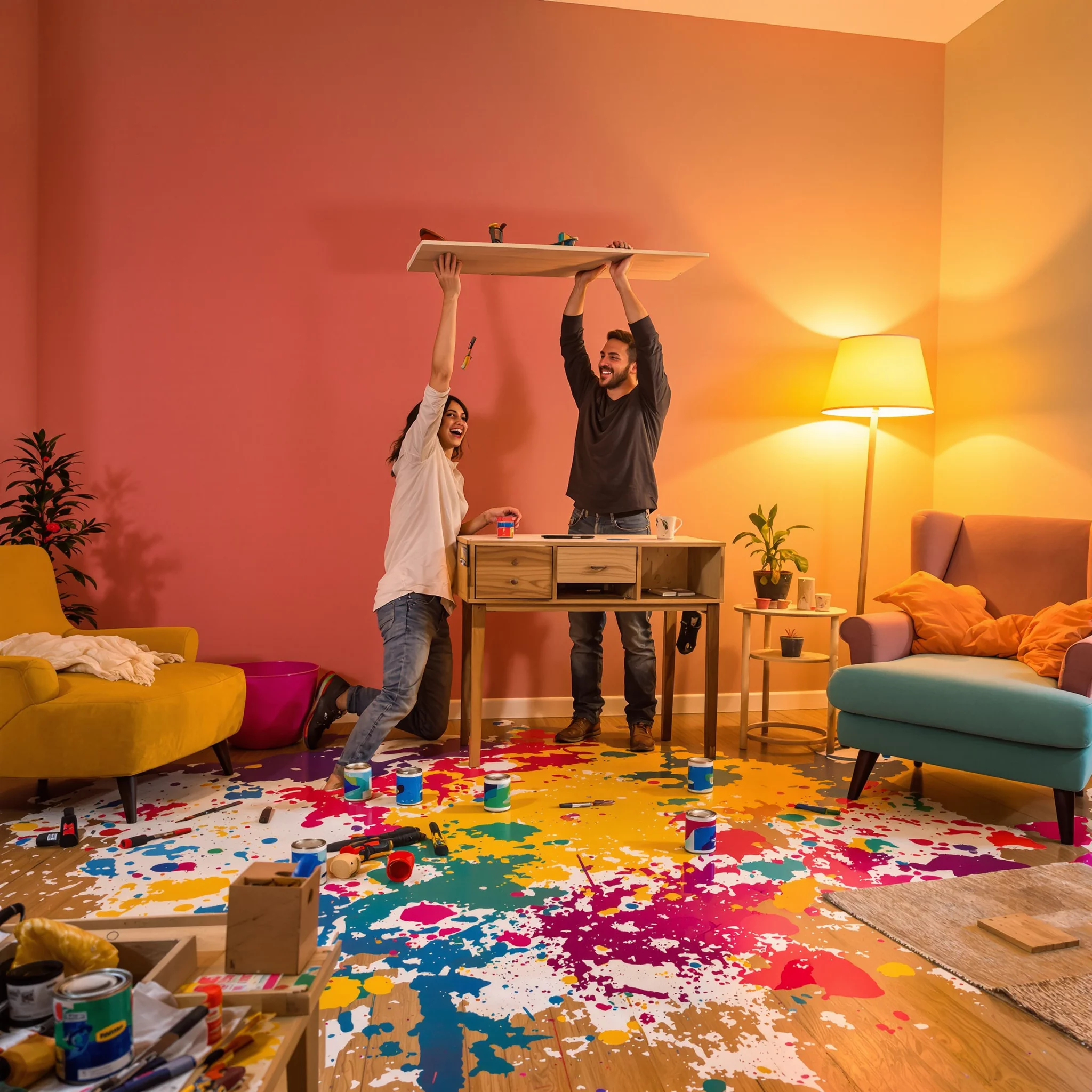 Raumwunder DIY – Mit einfachen Mitteln neu gestalten