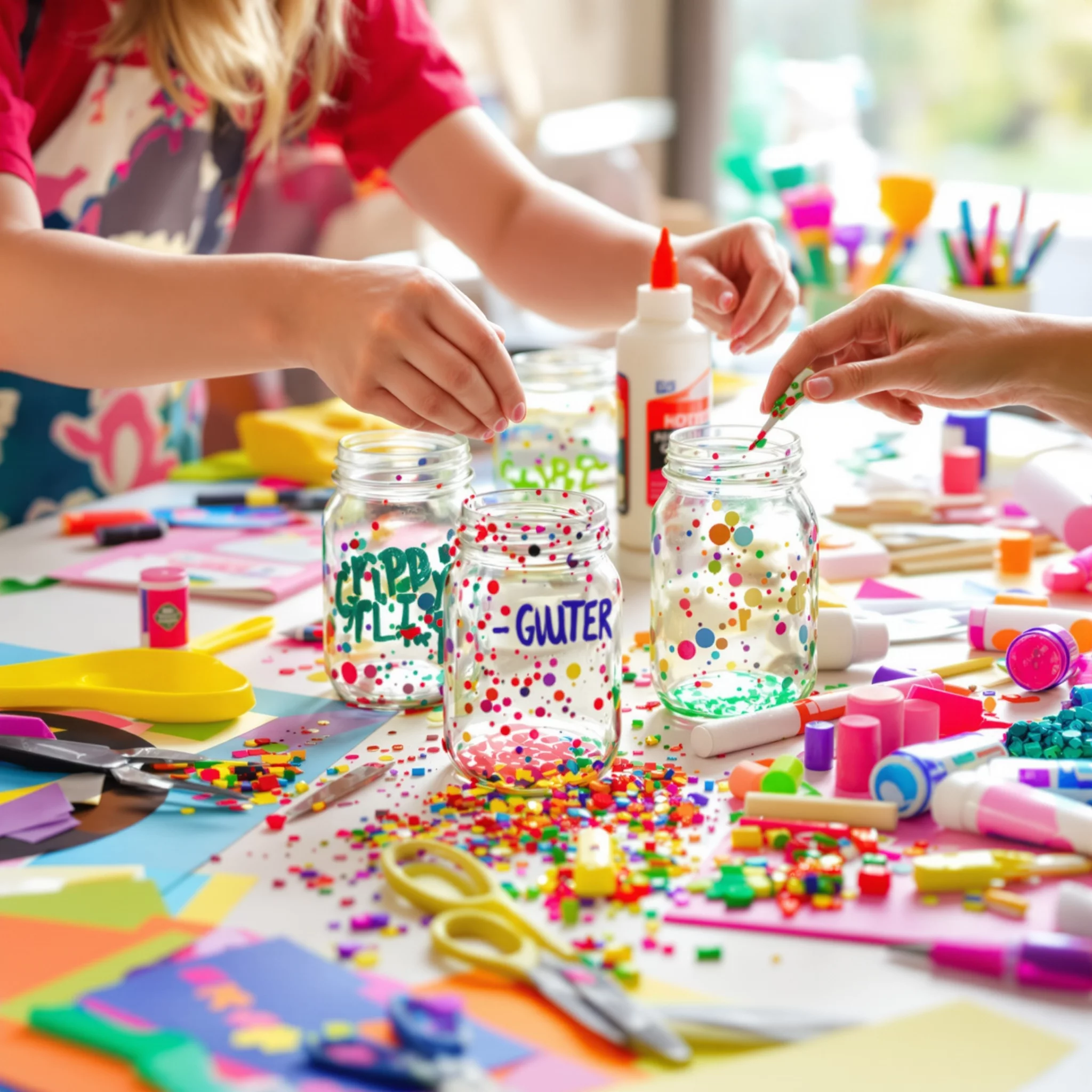 Kleber, Schere, Glitzer – Basteln mit Herz | DAS DIY Magazin – Alles rund ums selber machen