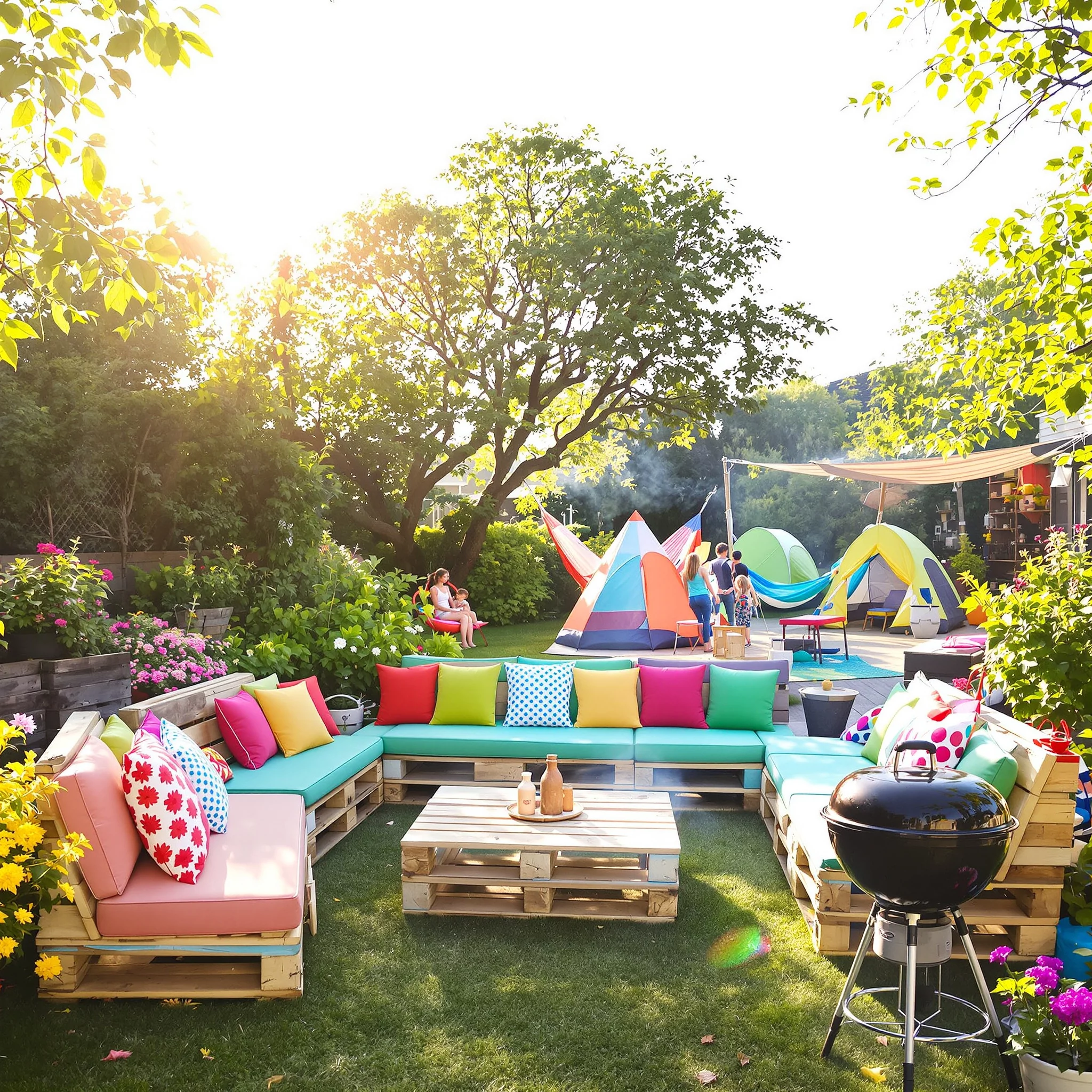 Do-it-yourself & smarte Upcycling-Ideen: Selbstbauprojekte für Garten, Camping und Freizeit – nachhaltig und kreativ