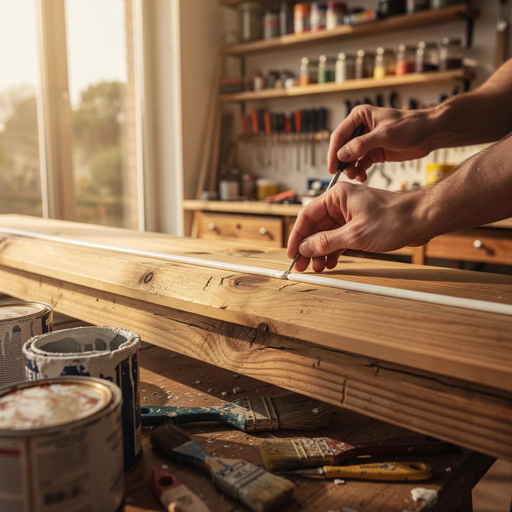 Winterfeste Reparaturen: DIY mit Silikonfugen, Holzrissen & Lackausbesserung