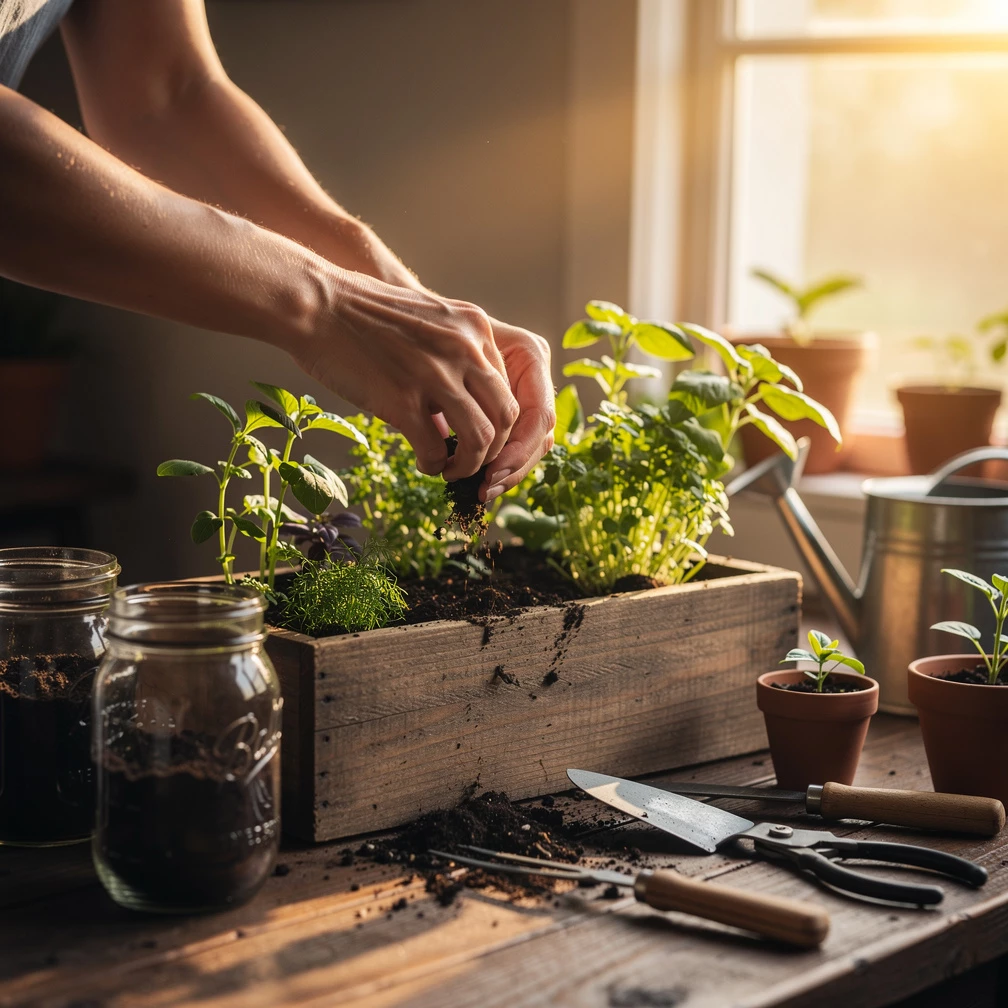 Kräuterbeet Inspiration: 13 DIY Ideen für Garten, Balkon & Wohnung