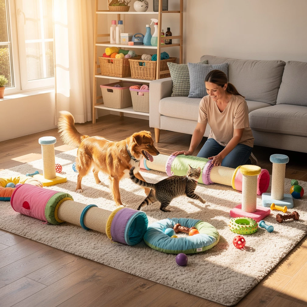 Wie Hund und Katze harmonisch zusammenleben – Praktische Tipps für dein Zuhause