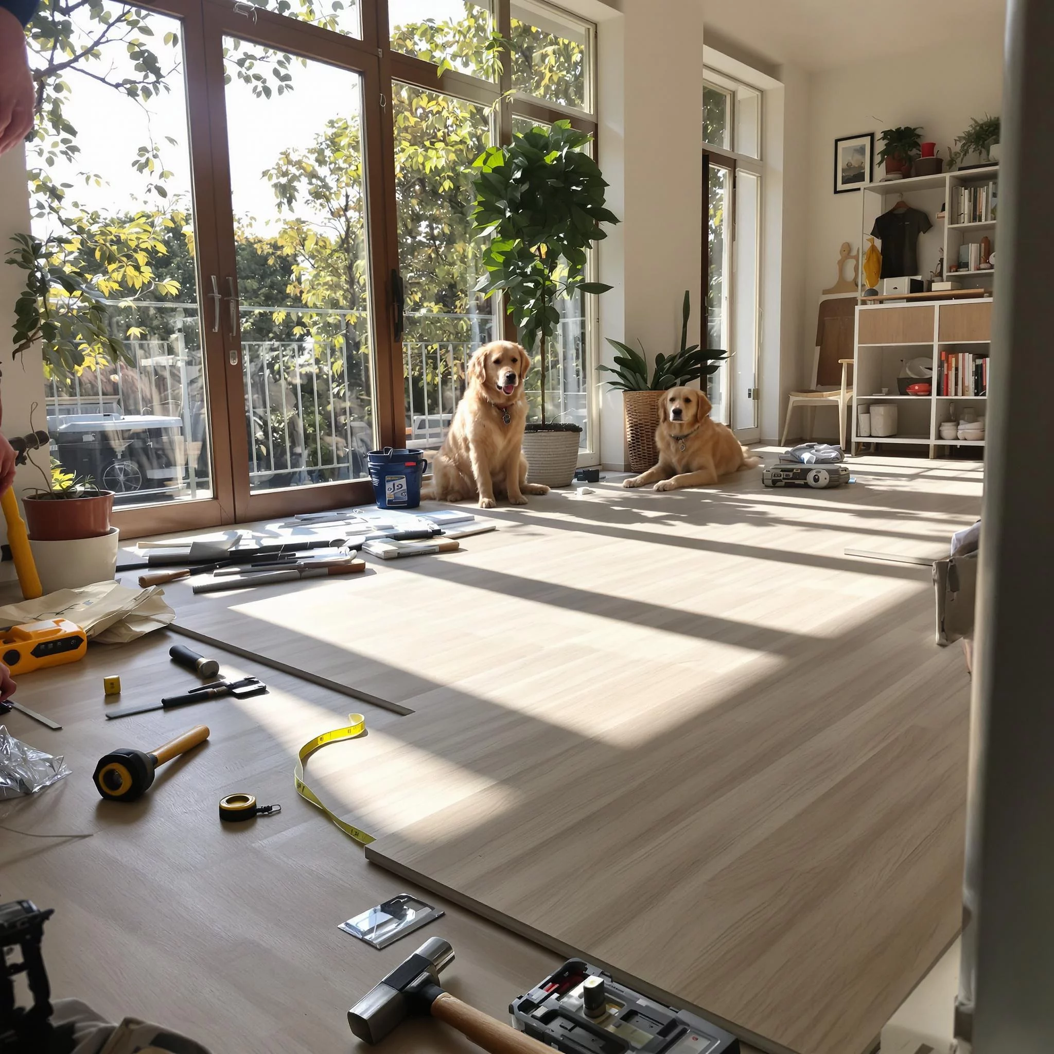 Neuer Boden unter den Füßen – Do it yourself: Laminat, Fliesen & Co.