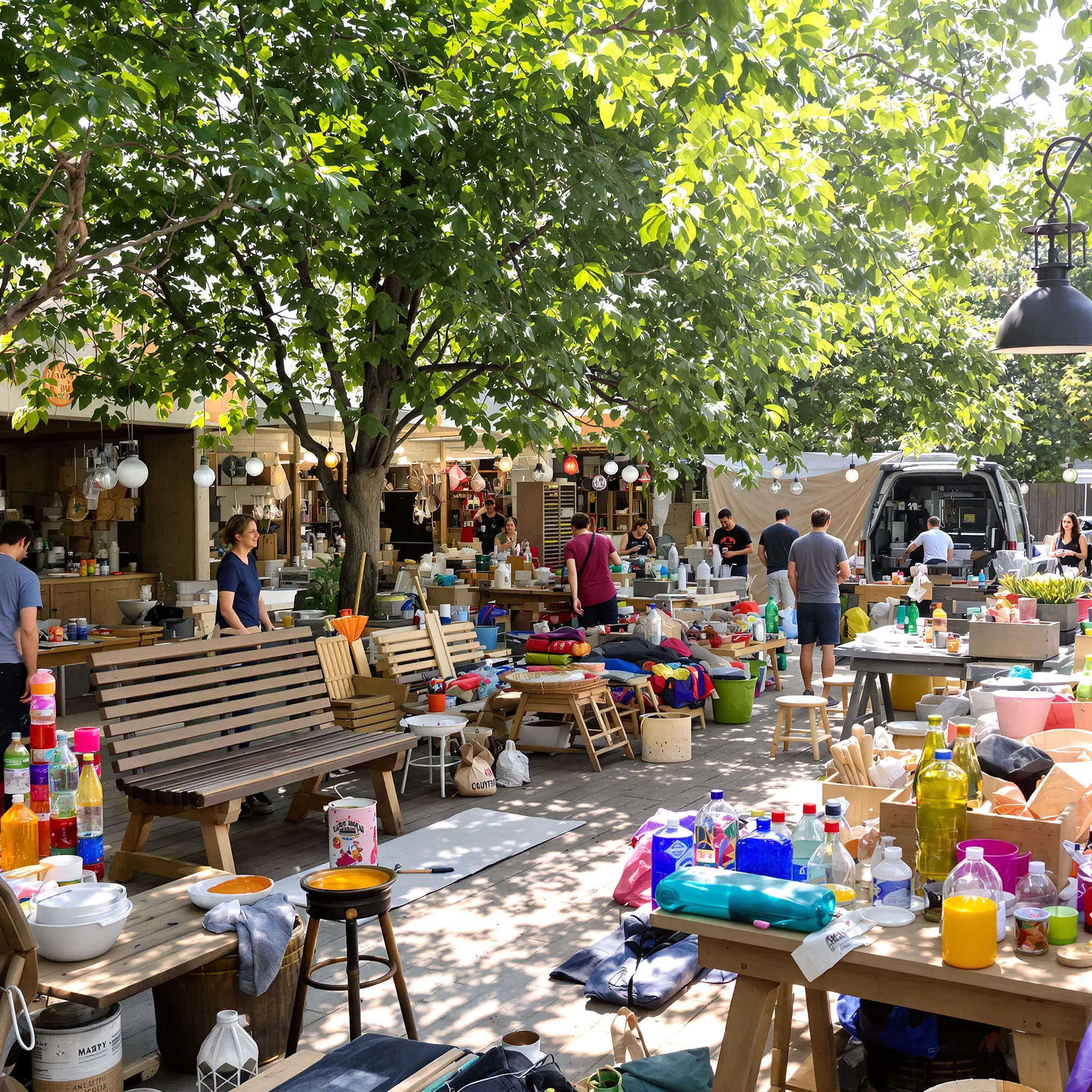 Do-it-yourself & smarte Upcycling-Ideen: Selbstbauprojekte für Garten, Camping und Freizeit – nachhaltig und kreativ