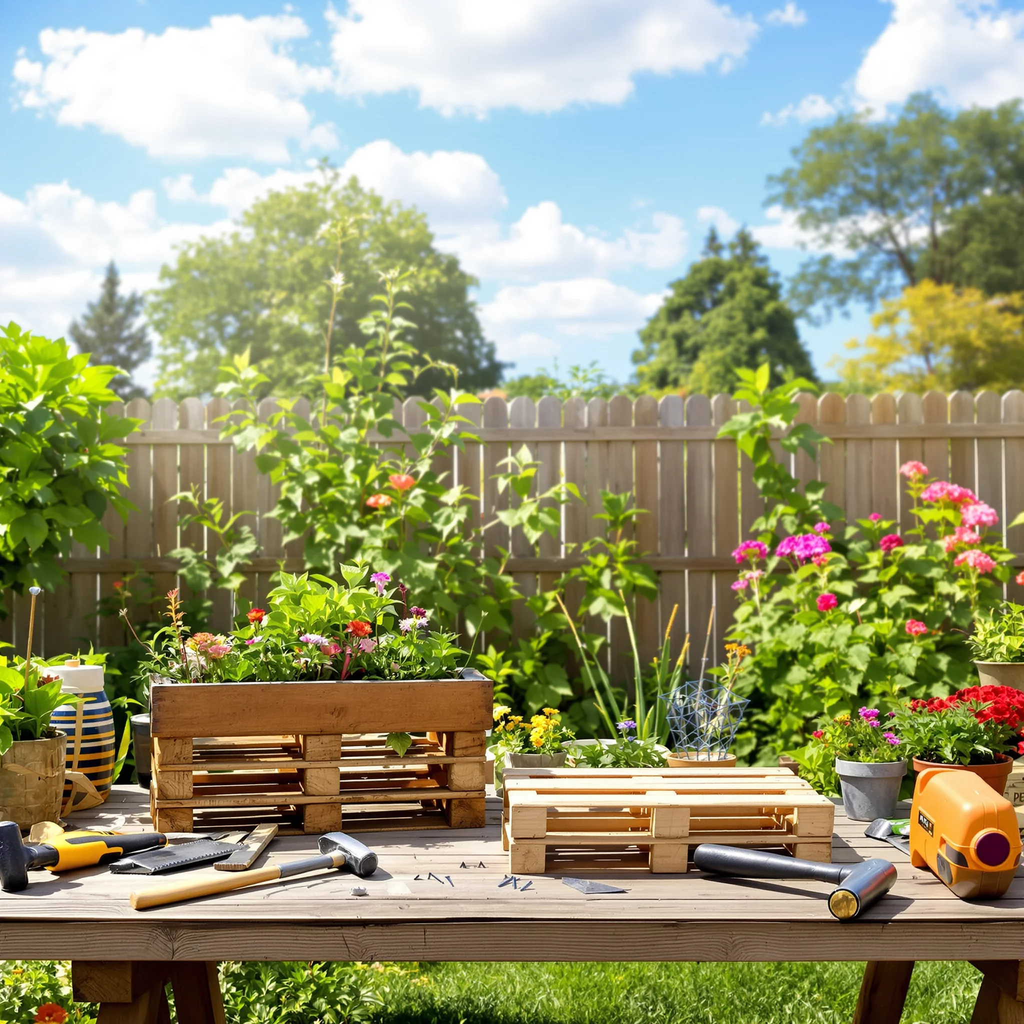 Natur kreativ – Nachhaltige DIY-Gartenideen: Upcycling Projekte, Werkzeug Tipps & Basteln mit Kindern