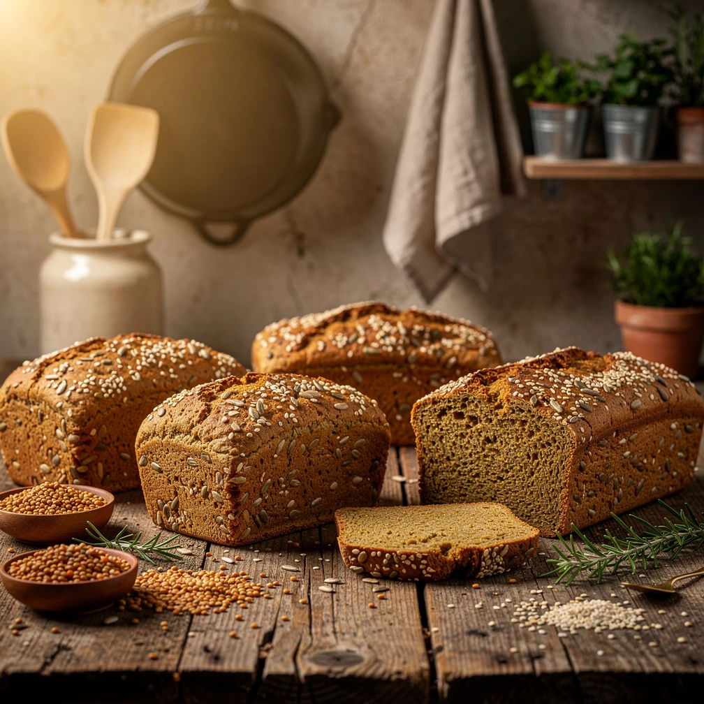 Glutenfreies Brot aus roten Linsen: Proteinreiches DIY-Linsenbrot nachhaltig selber machen