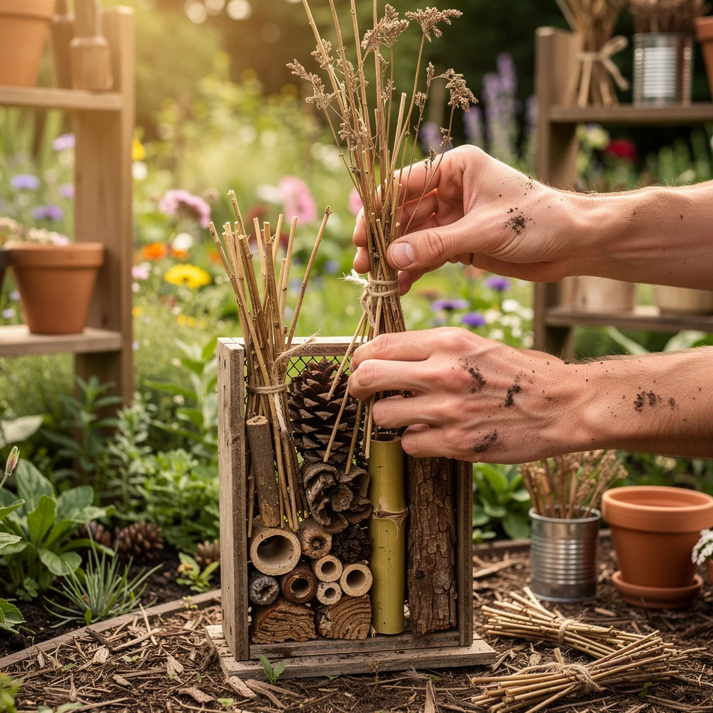 Aufräumen und Rückschnitt: Insekten schonen im Frühjahr