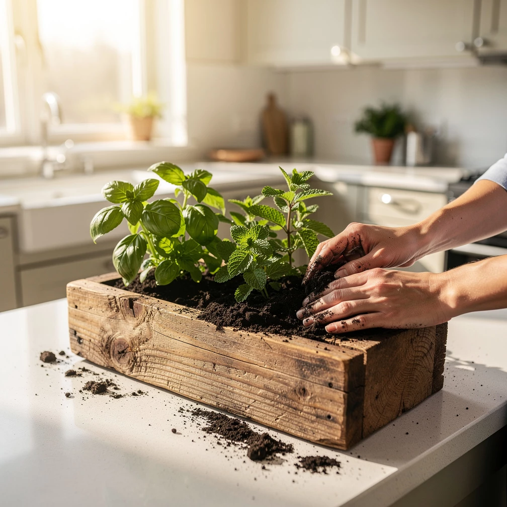 Kräuterbeet Inspiration: 13 DIY Ideen für Garten, Balkon & Wohnung