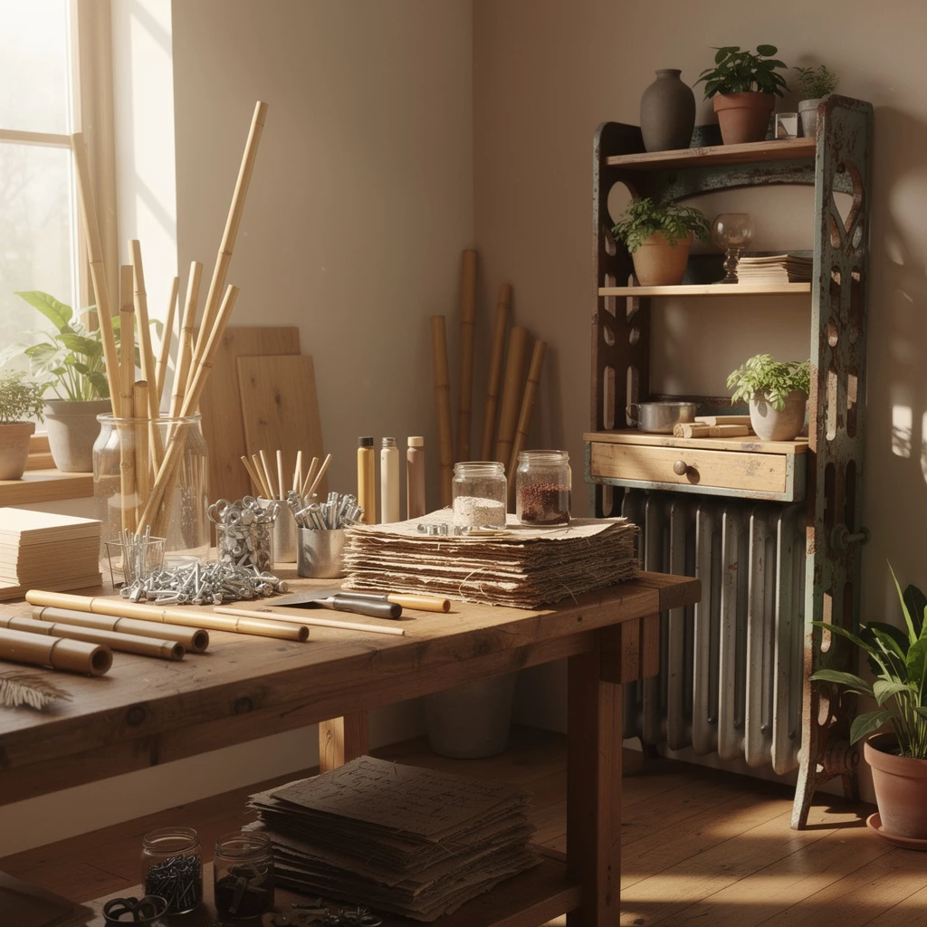 Wärme clever lenken – DIY mit Heizkörperverkleidung, Reflexionsfolie & Fensterbänken