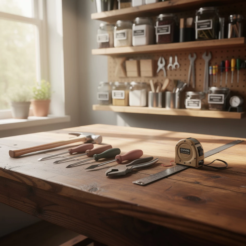 Exakt arbeiten – DIY mit Markierlehre, Abstandshalter & Bohrführung