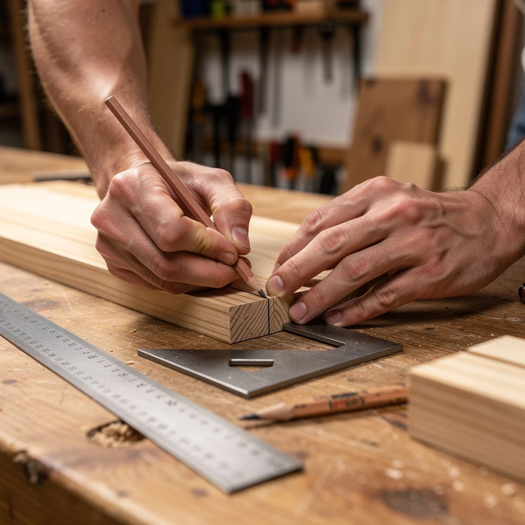 Exakt arbeiten – DIY mit Markierlehre, Abstandshalter & Bohrführung