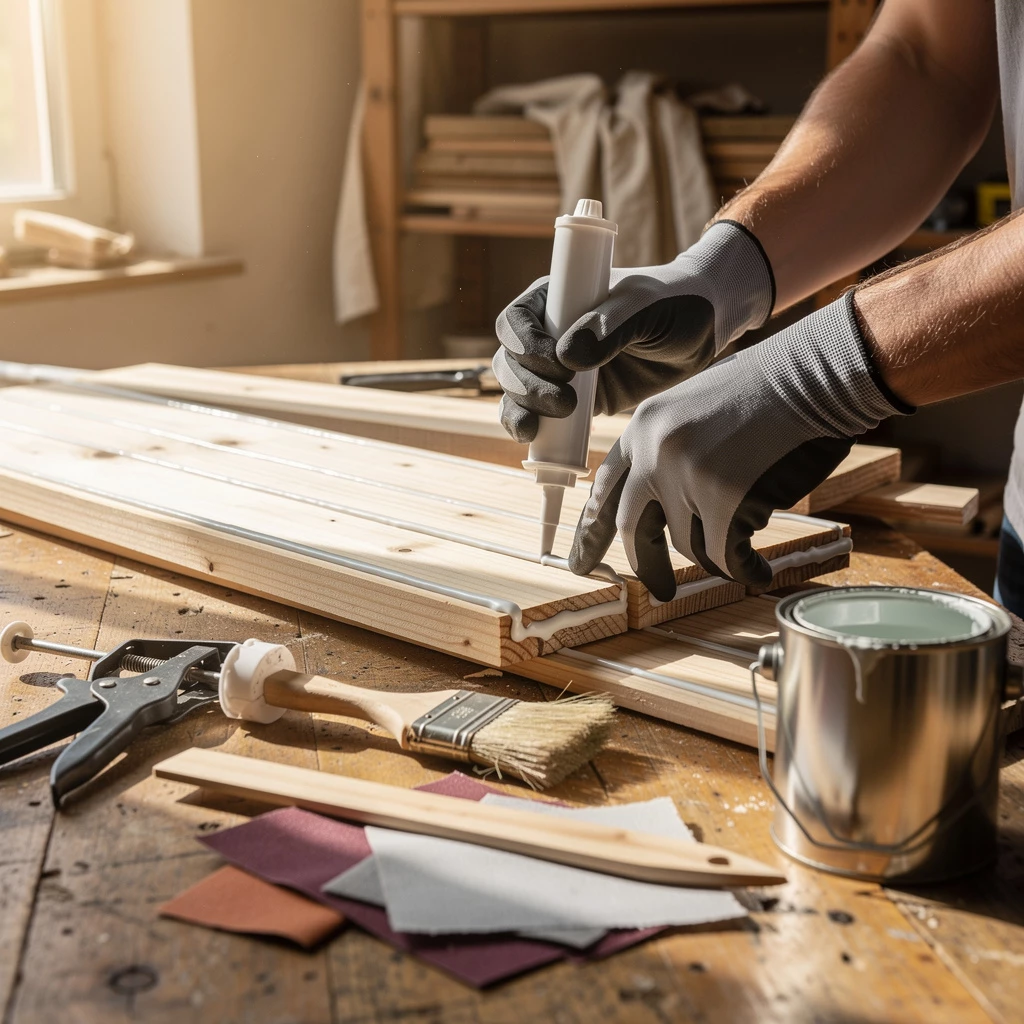 Winterfeste Reparaturen: DIY mit Silikonfugen, Holzrissen & Lackausbesserung